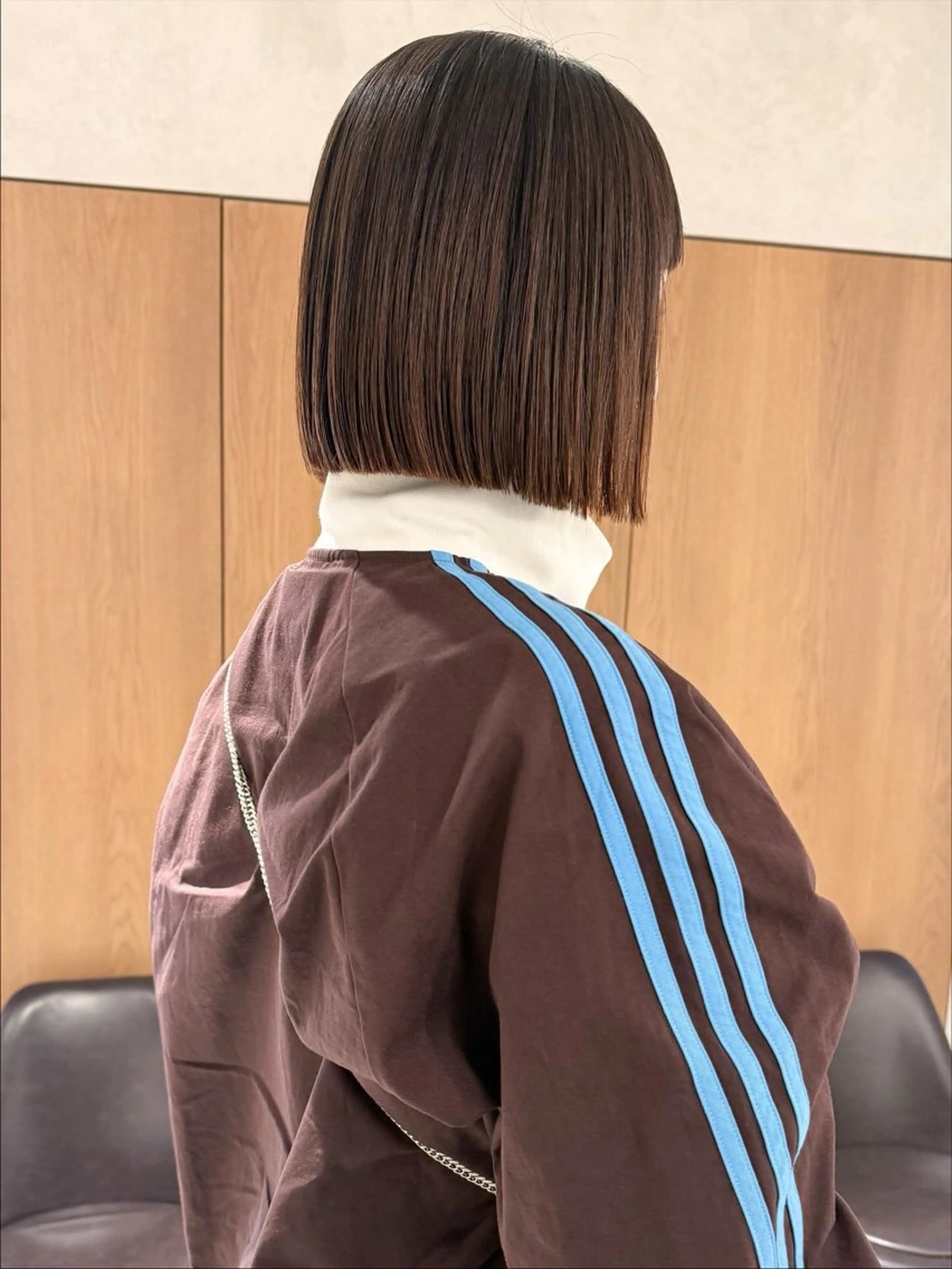 ショート カット ヘアカラー トリートメント 似合わせぷつっとボブ 縮毛矯正 久保田彩菜のヘアスタイル