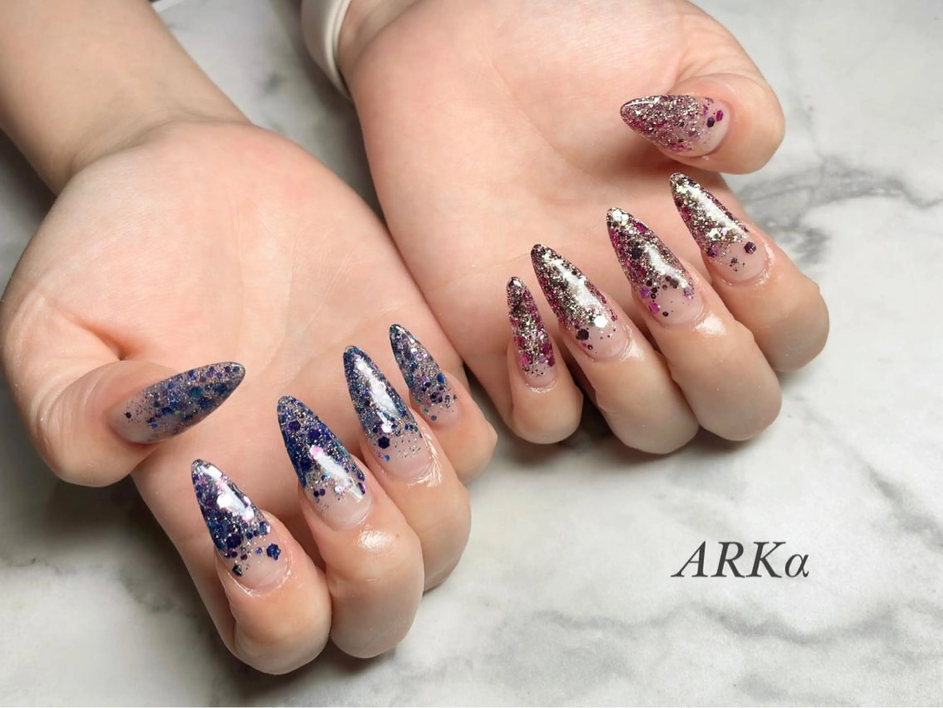 ネイル ハンドネイル ARKα Nishiのネイルデザイン