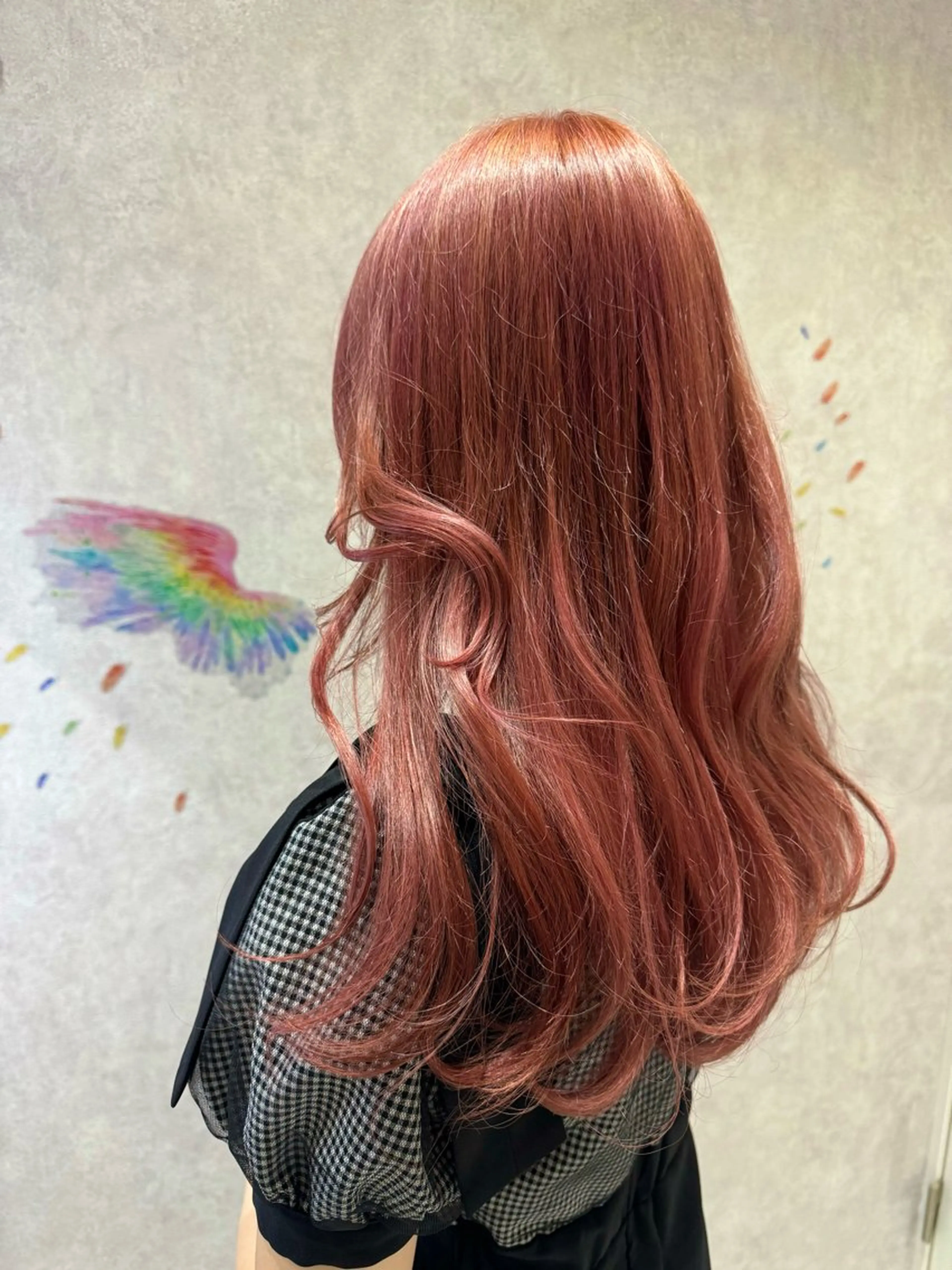 ミディアム カラー ブラウンカラー ピンクカラー ピンクブラウン トリートメント 韓国ヘアー🦄ྀི オタク美容師🌈山本のヘアスタイル