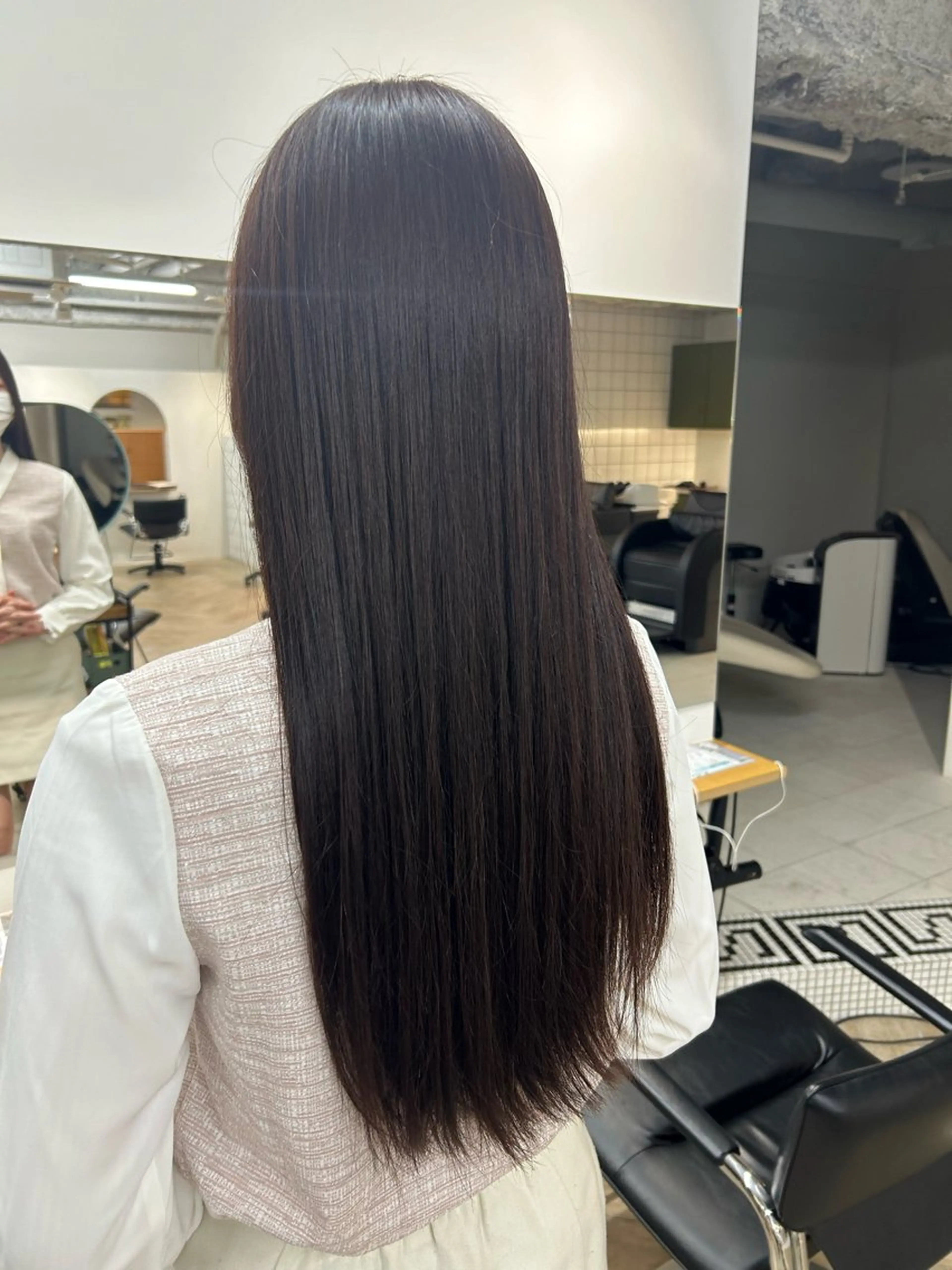 ロング カットモデル募集/ 万代/関谷　朋実のヘアスタイル