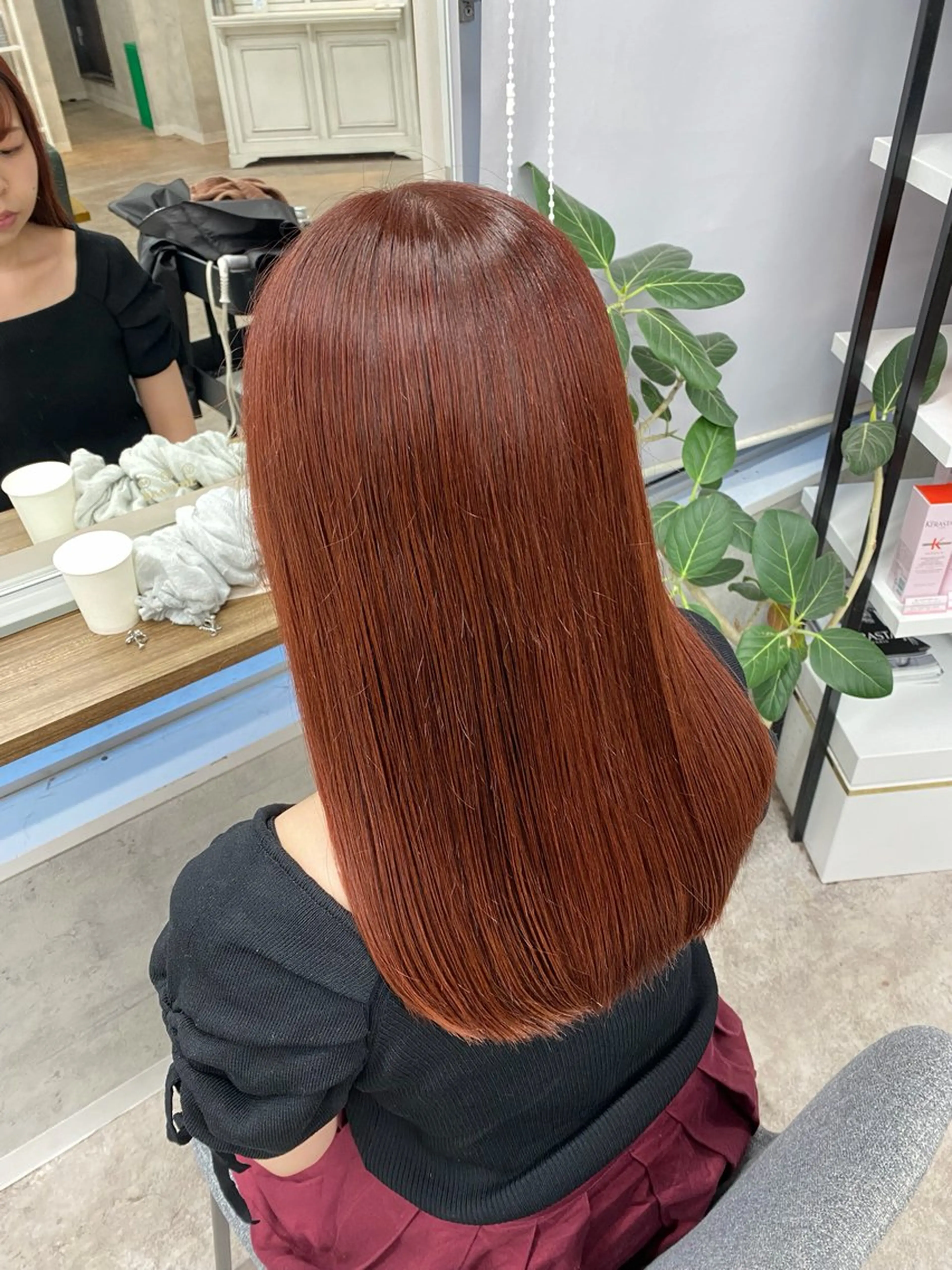 セミロング カラー カット ヘアカラー limitみづき🌙 ブリーチカラーのヘアスタイル