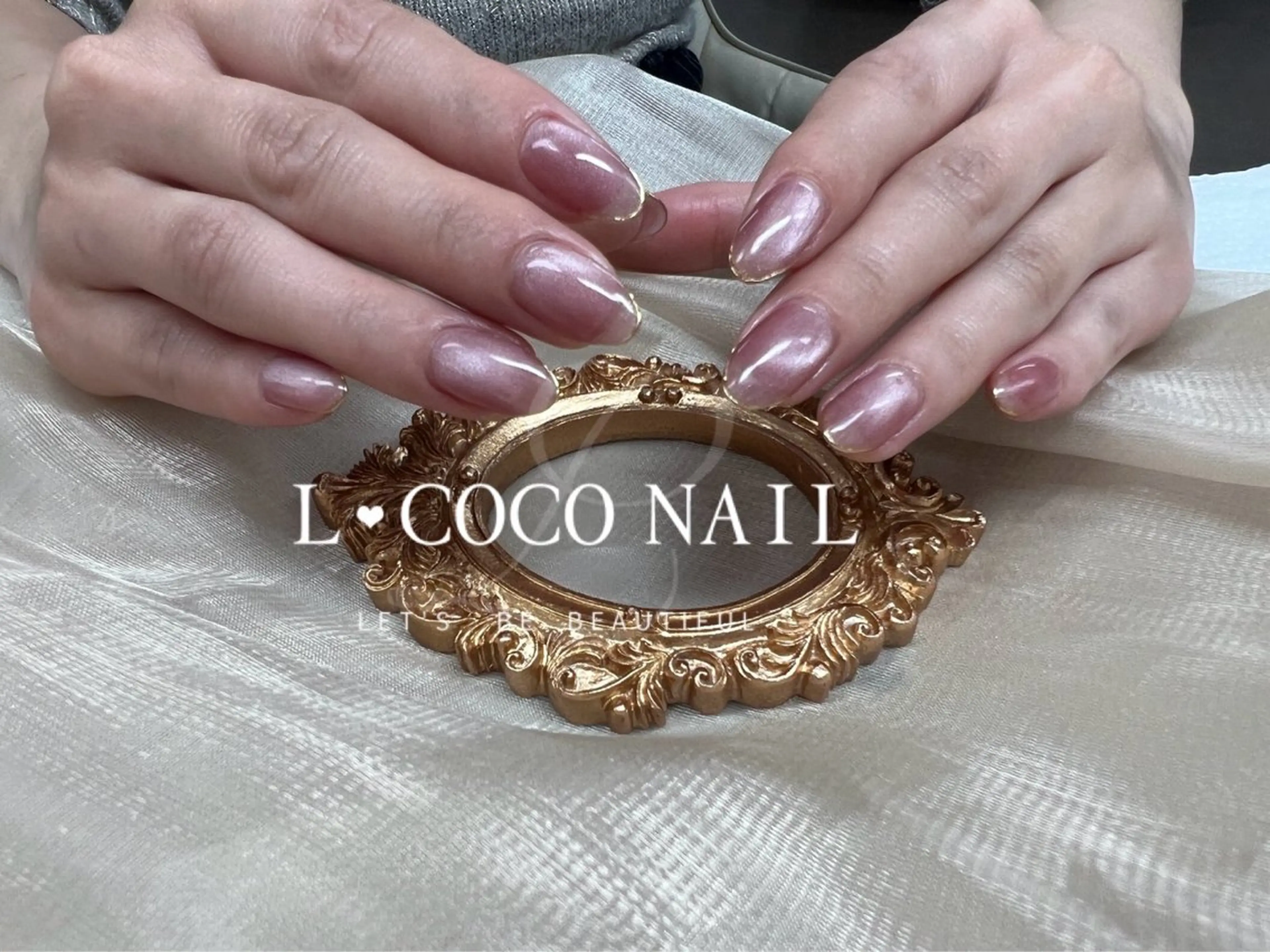 ネイル ラメ(グリッター) マグネットネイル L·COCO   Nail所属・L♡ COCO  nailのネイルデザイン