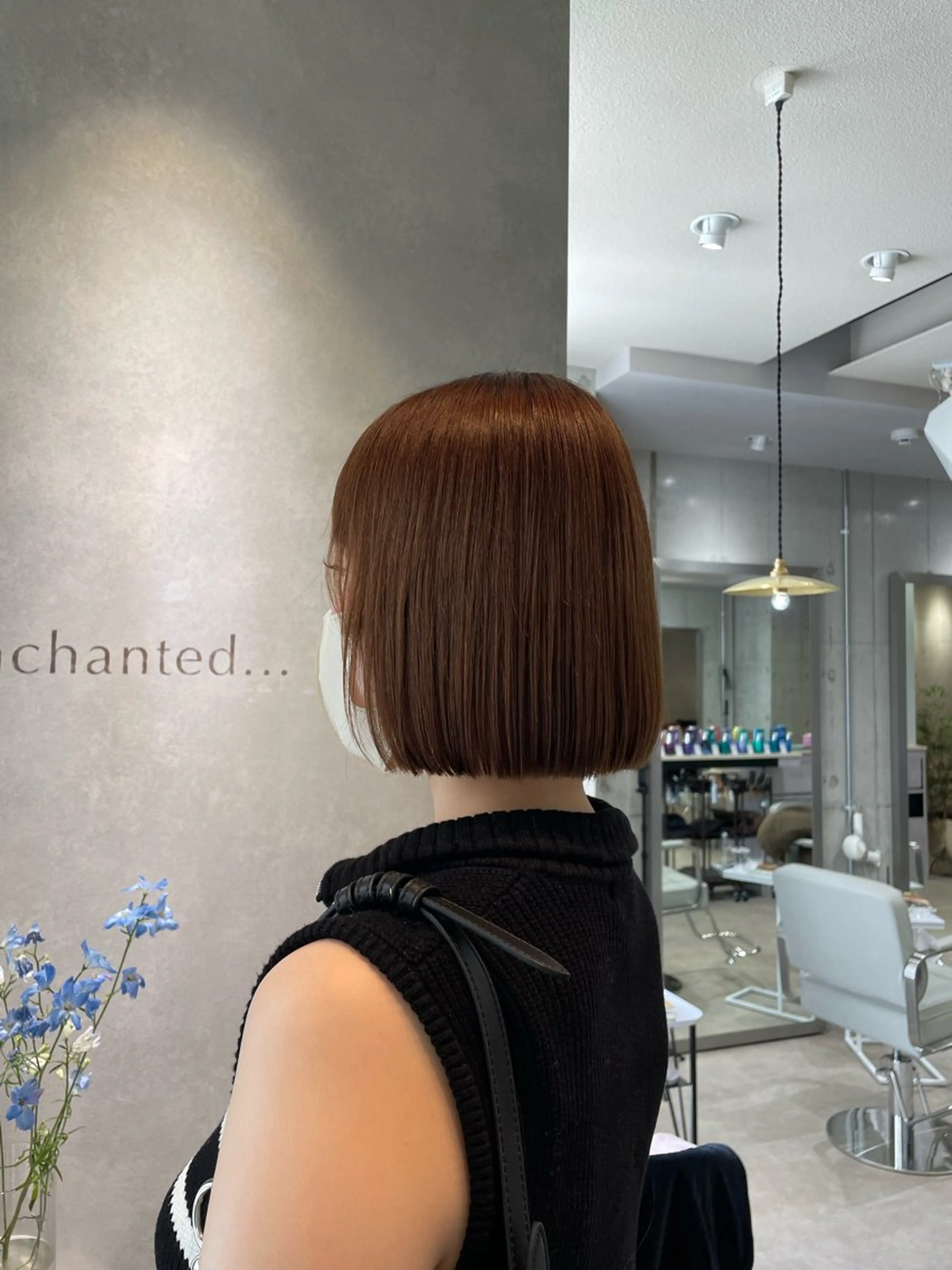 ショート ボブ カット トリートメント MASHIRO💎 透明感カラー/カットのヘアスタイル