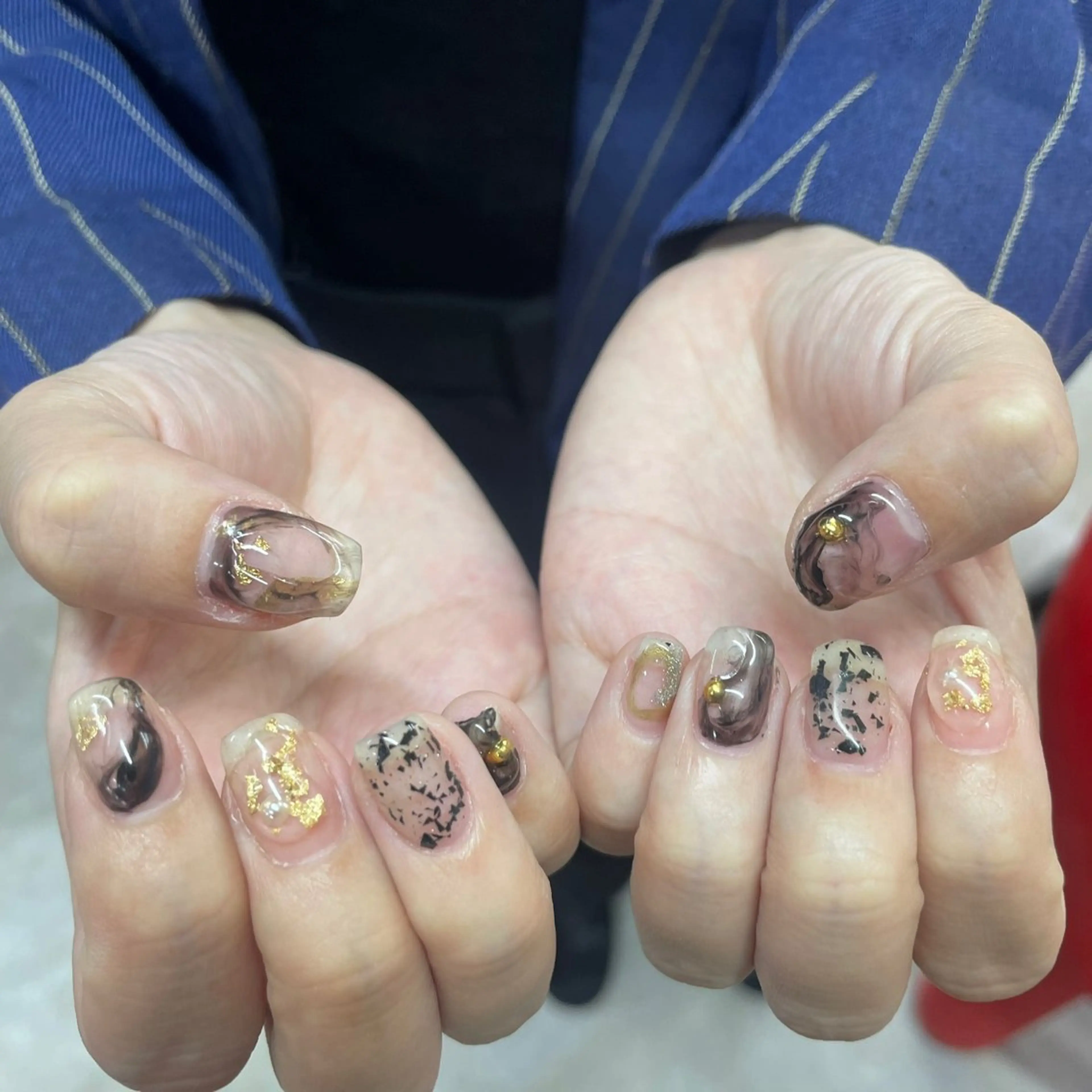 ネイル ハンドネイル ひめか🫁 推し概念・個性派のネイルデザイン