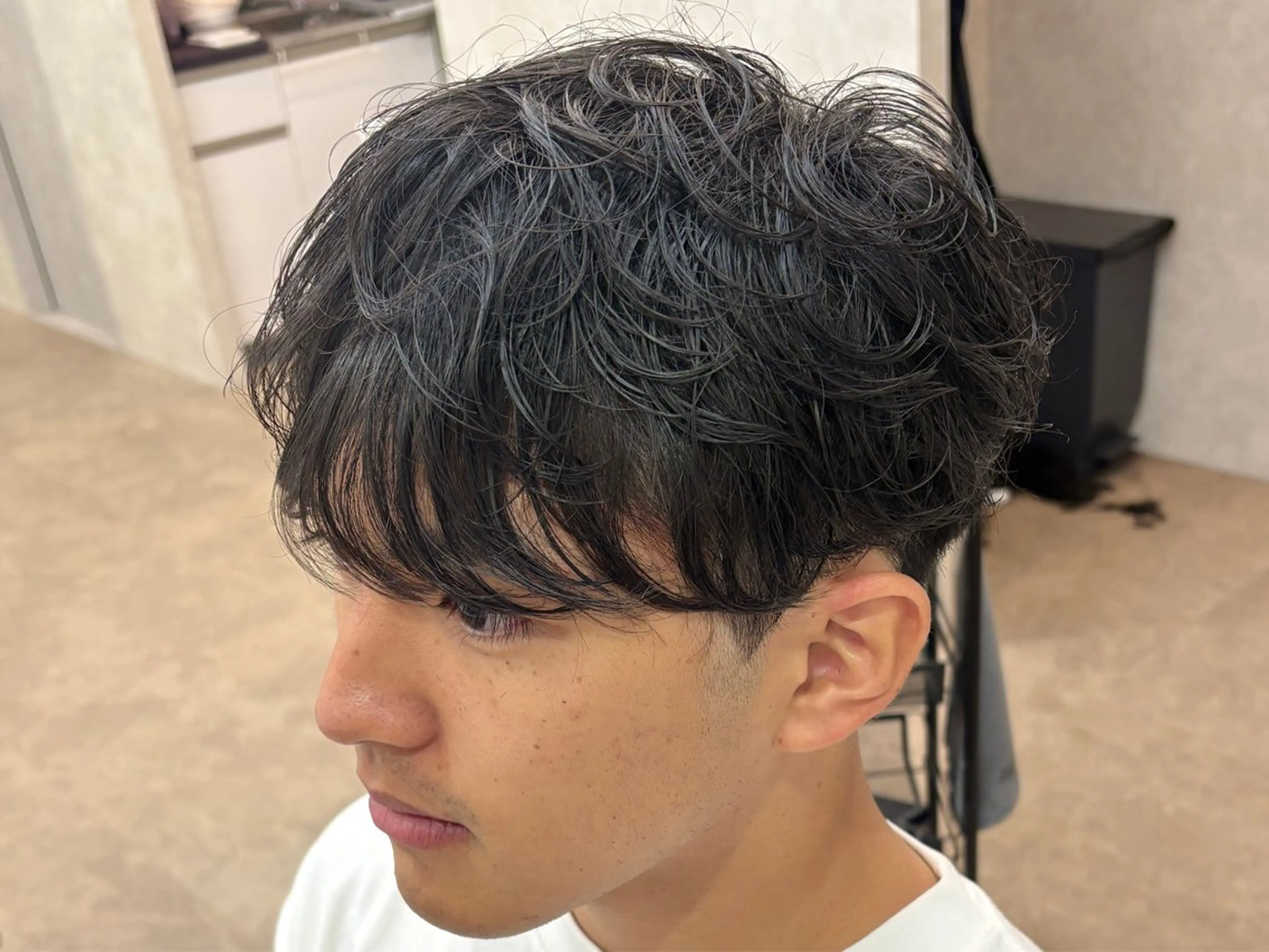カット+シャドウパーマ￥12100の写真