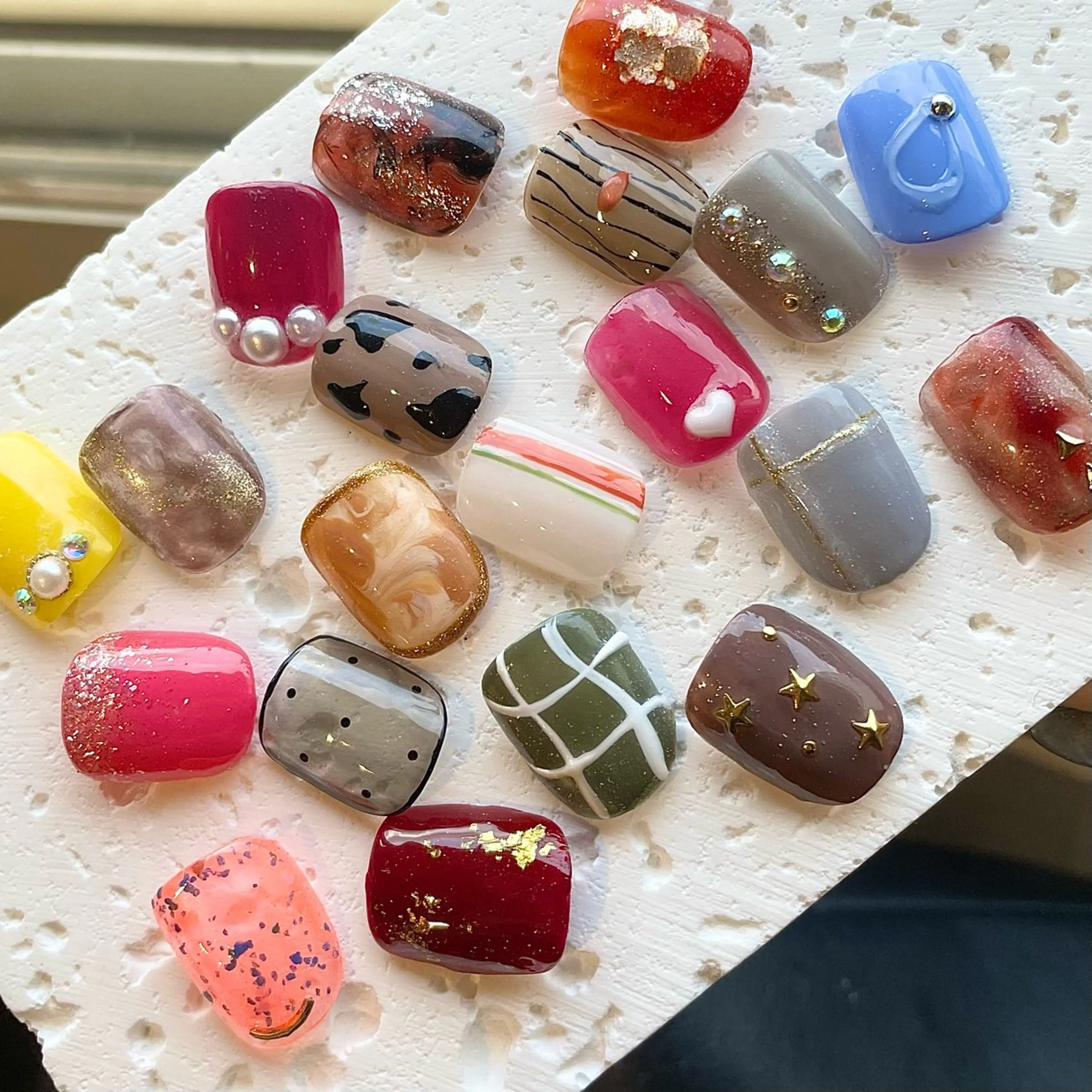 フット◆親指アート2本付き(オフ有り60分)の写真