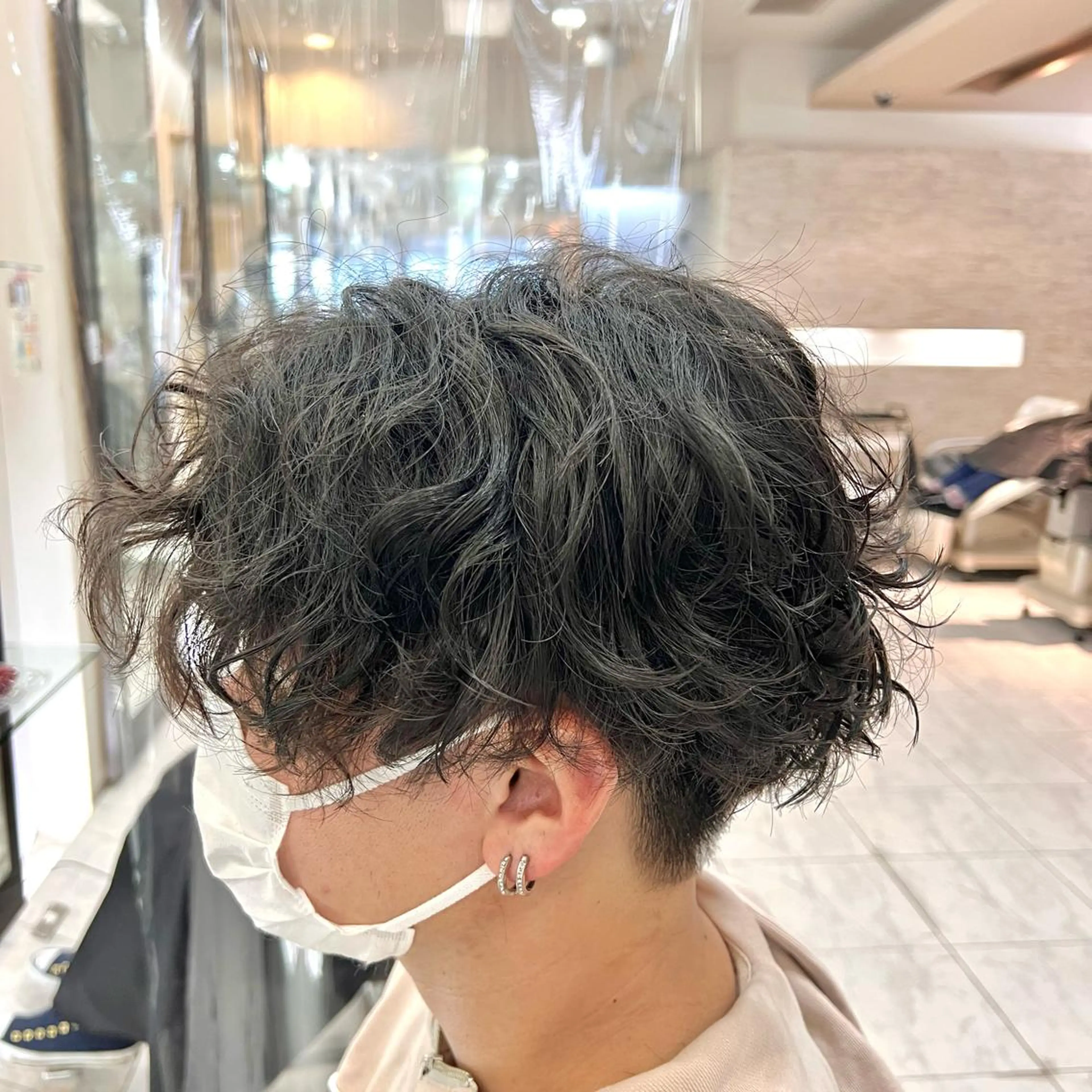 パーマ メンズ アグヘアーシータ所属・🤩メンズカット/ パーマ山本🤩のヘアスタイル