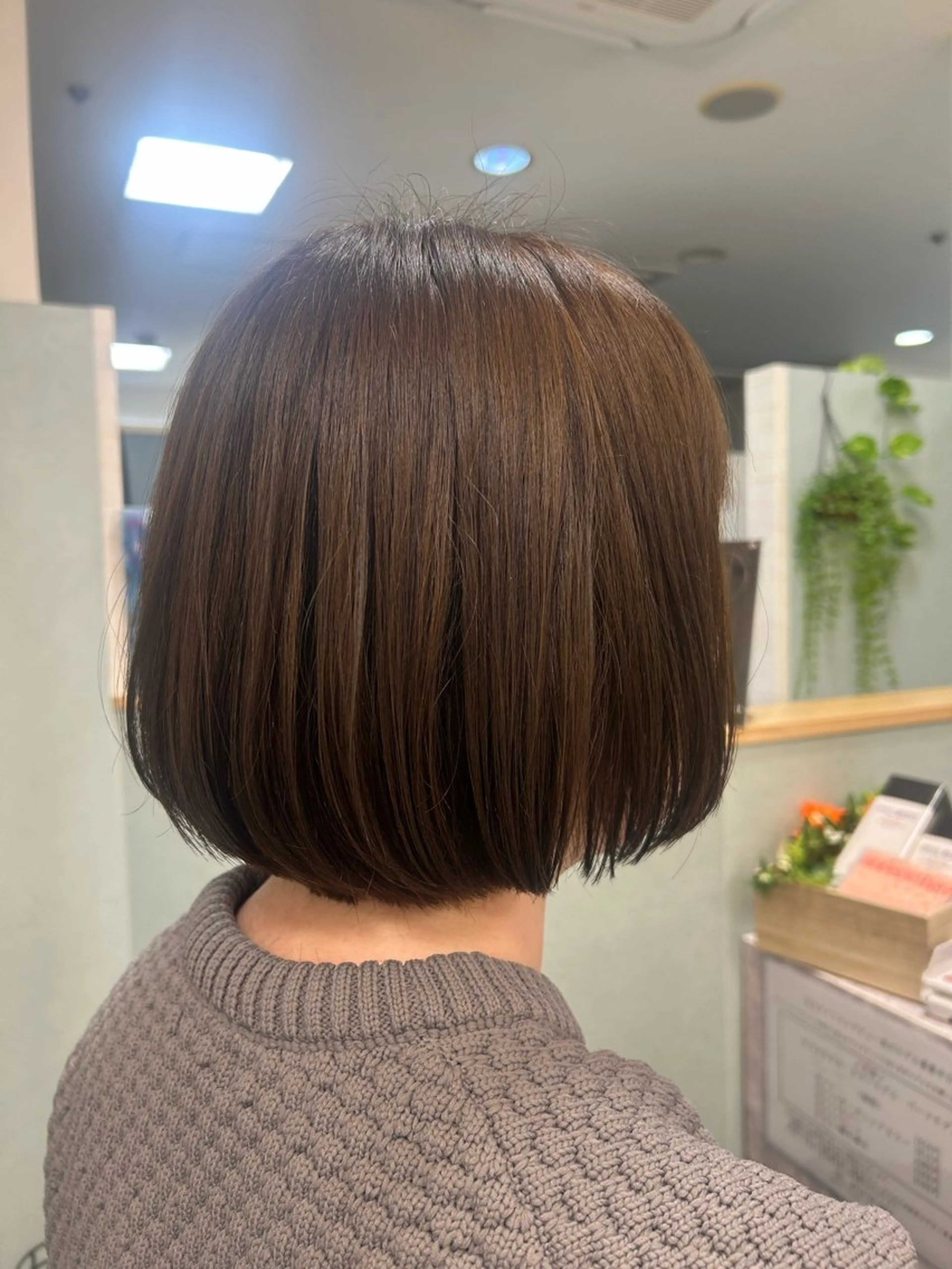 ショート カラー ショートボブ ブラウンカラー ナチュラルブラウン ボブ ショートヘア カット ヘアカラー 瀧 葉月のマツエク・マツパデザイン