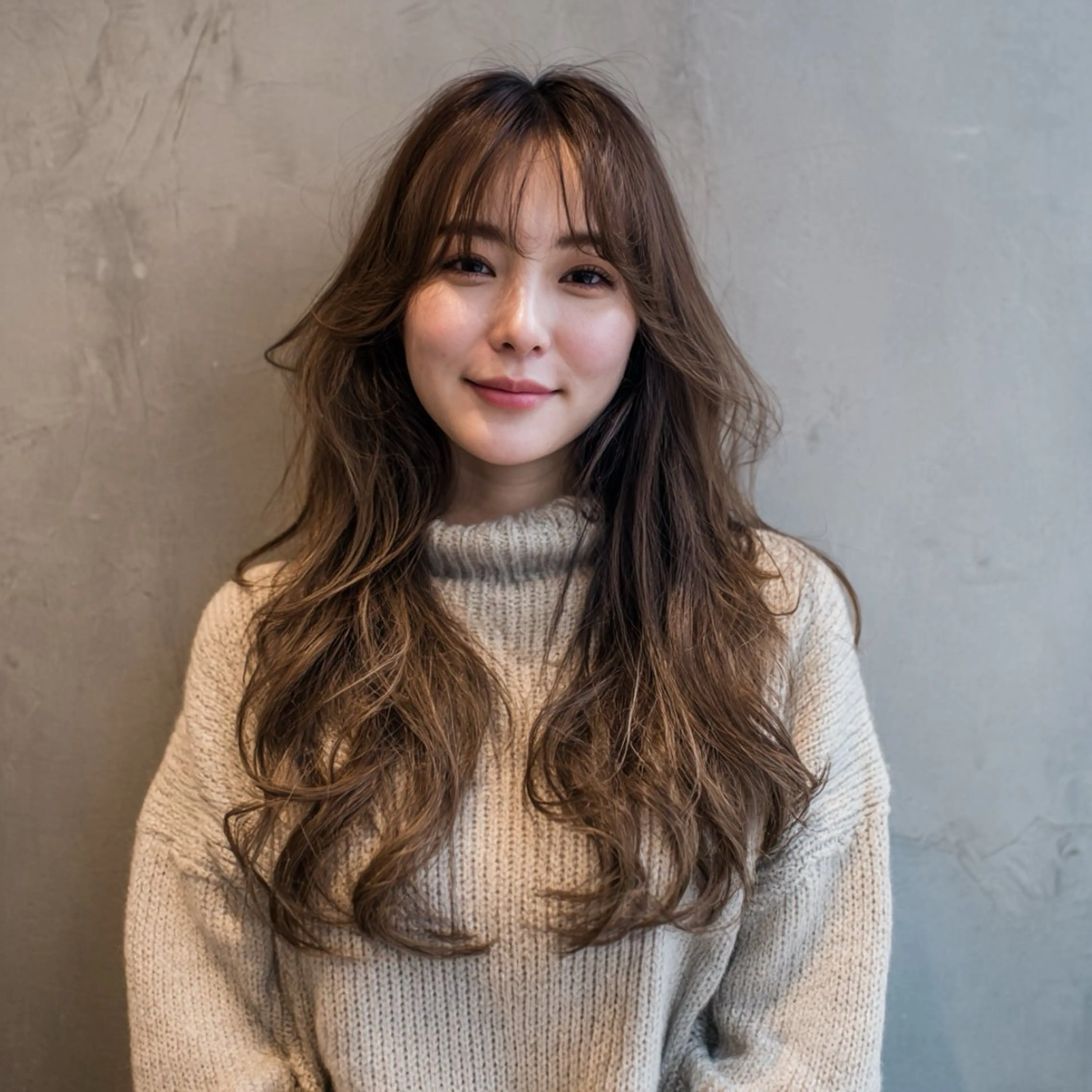 セミロング カラー ヘアカラー トリートメント 池袋/カラー特化🎨 ロング料金なし🩵のヘアスタイル