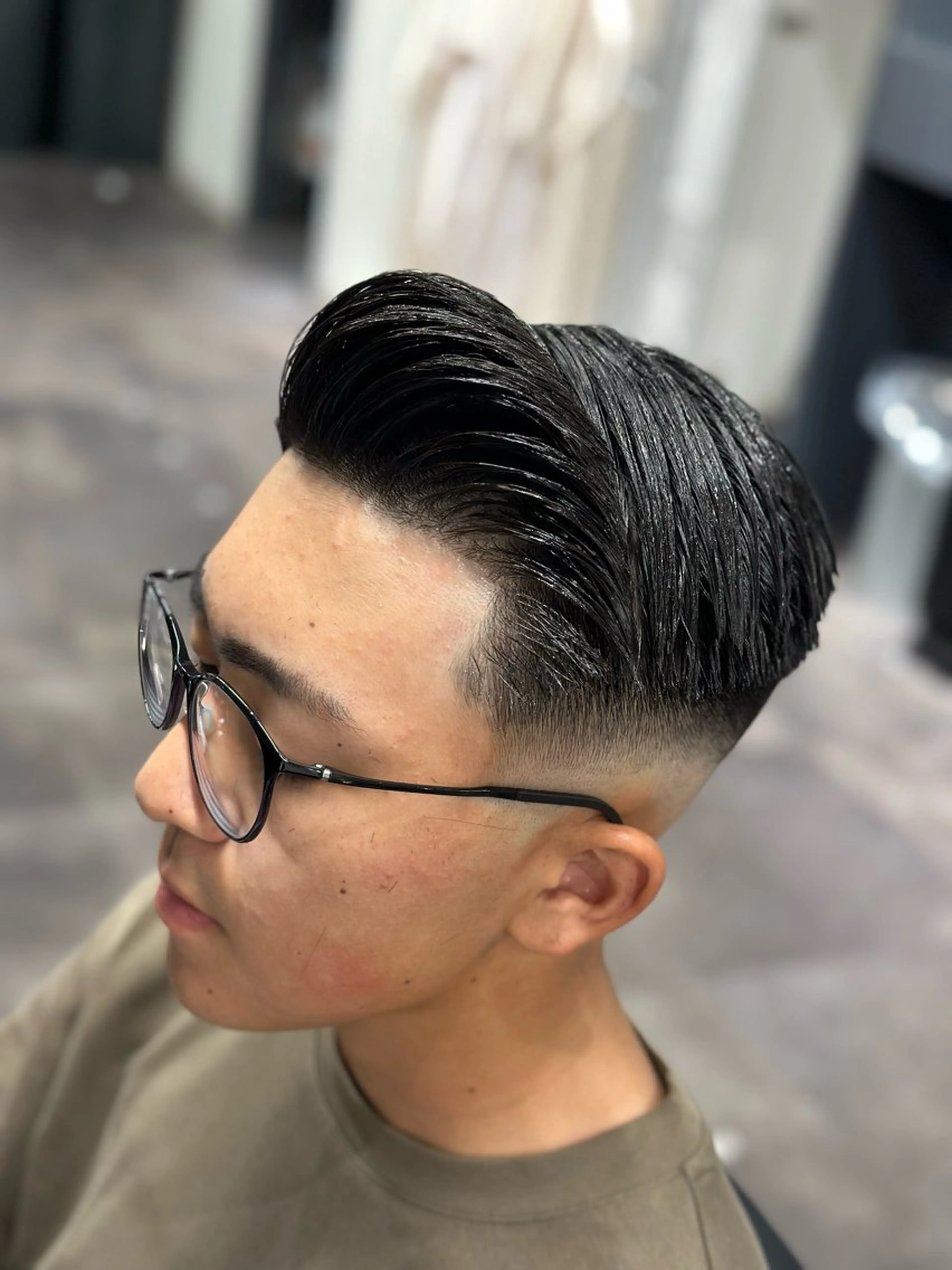 フェードカット＋シャンプー＋ヘアセットの写真