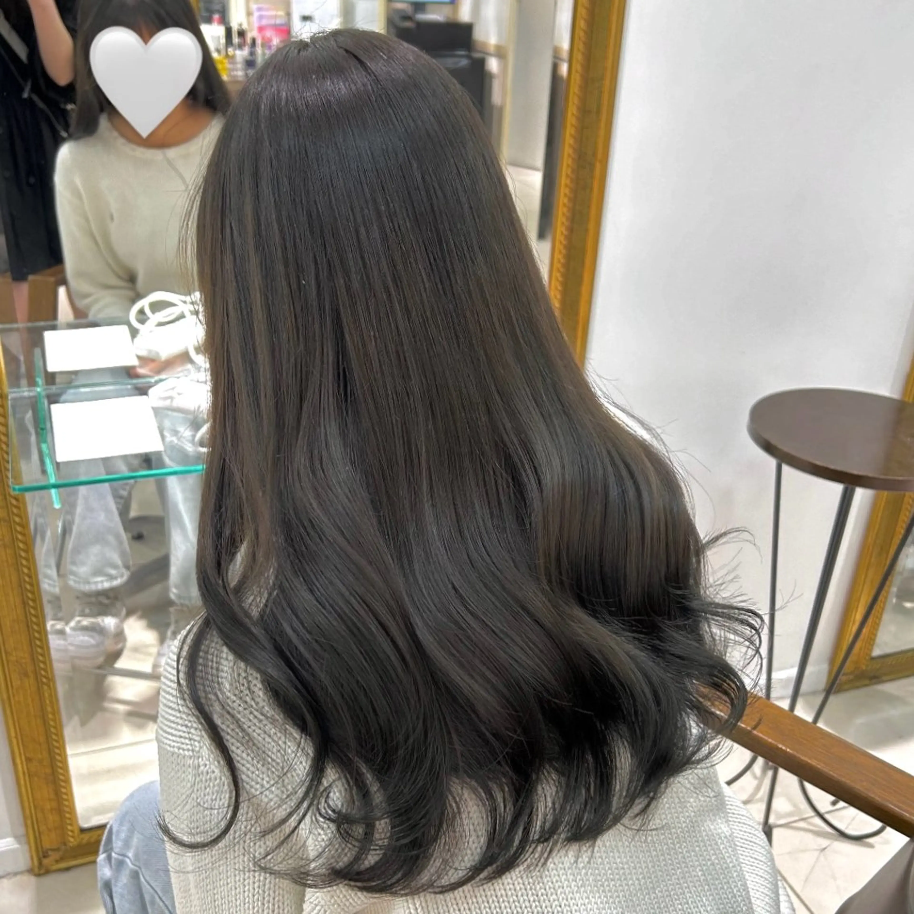 ロング カラー カット ヘアカラー トリートメント 透明感カラー 古山 結季🌙🖤のヘアスタイル