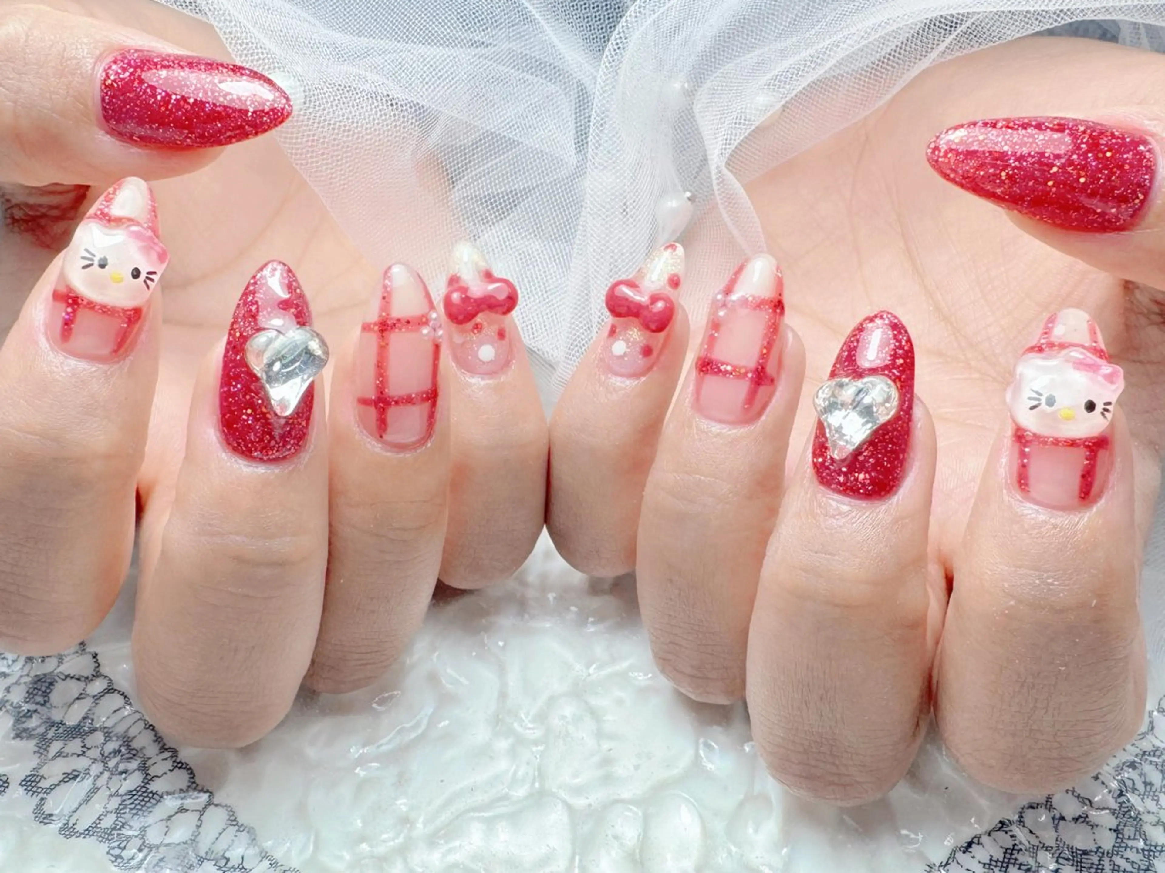 ネイル ハンドネイル マジックミラー所属・マジック ミラーのネイルデザイン