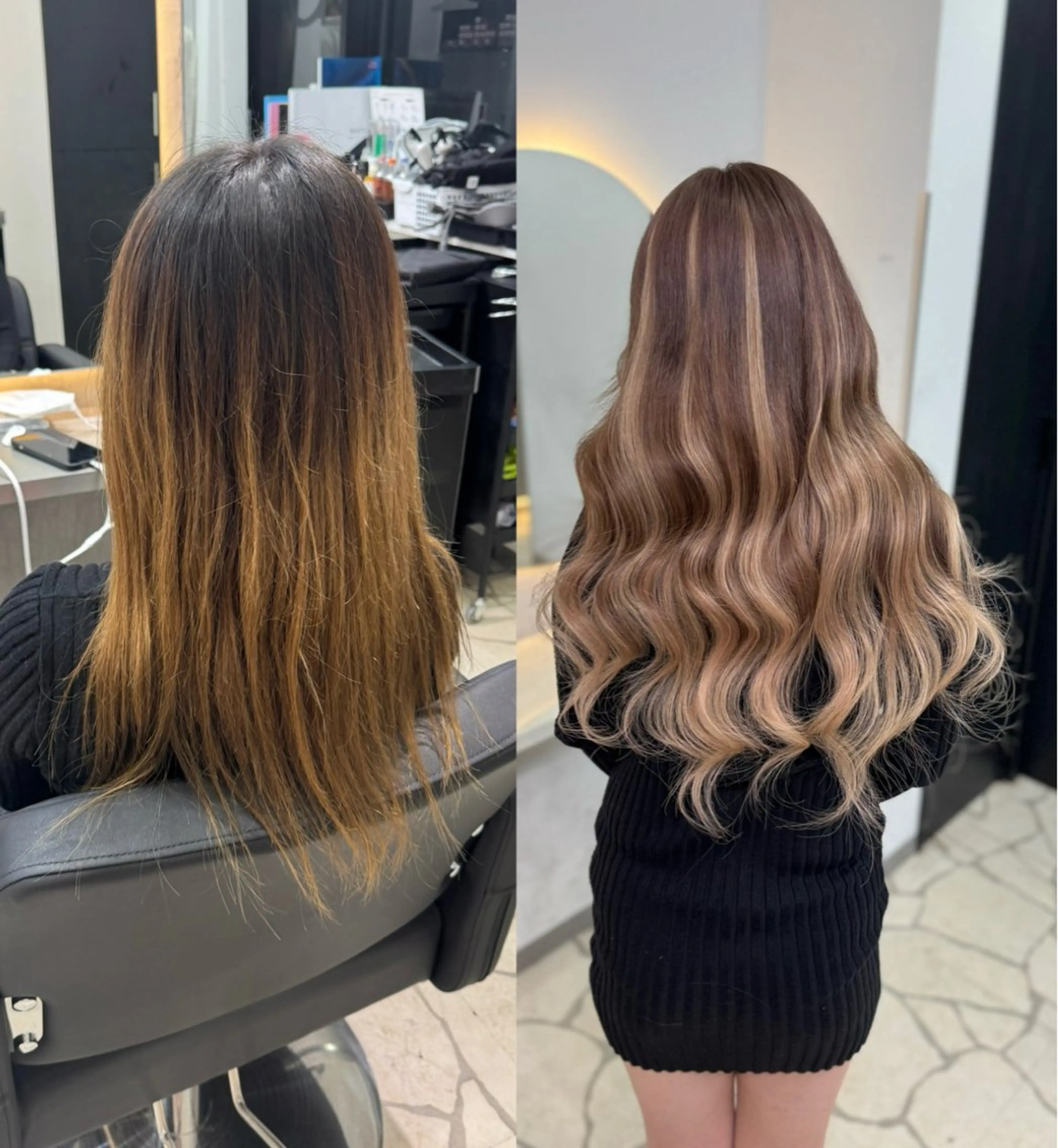 ロング カラー Lapis シオンのヘアスタイル