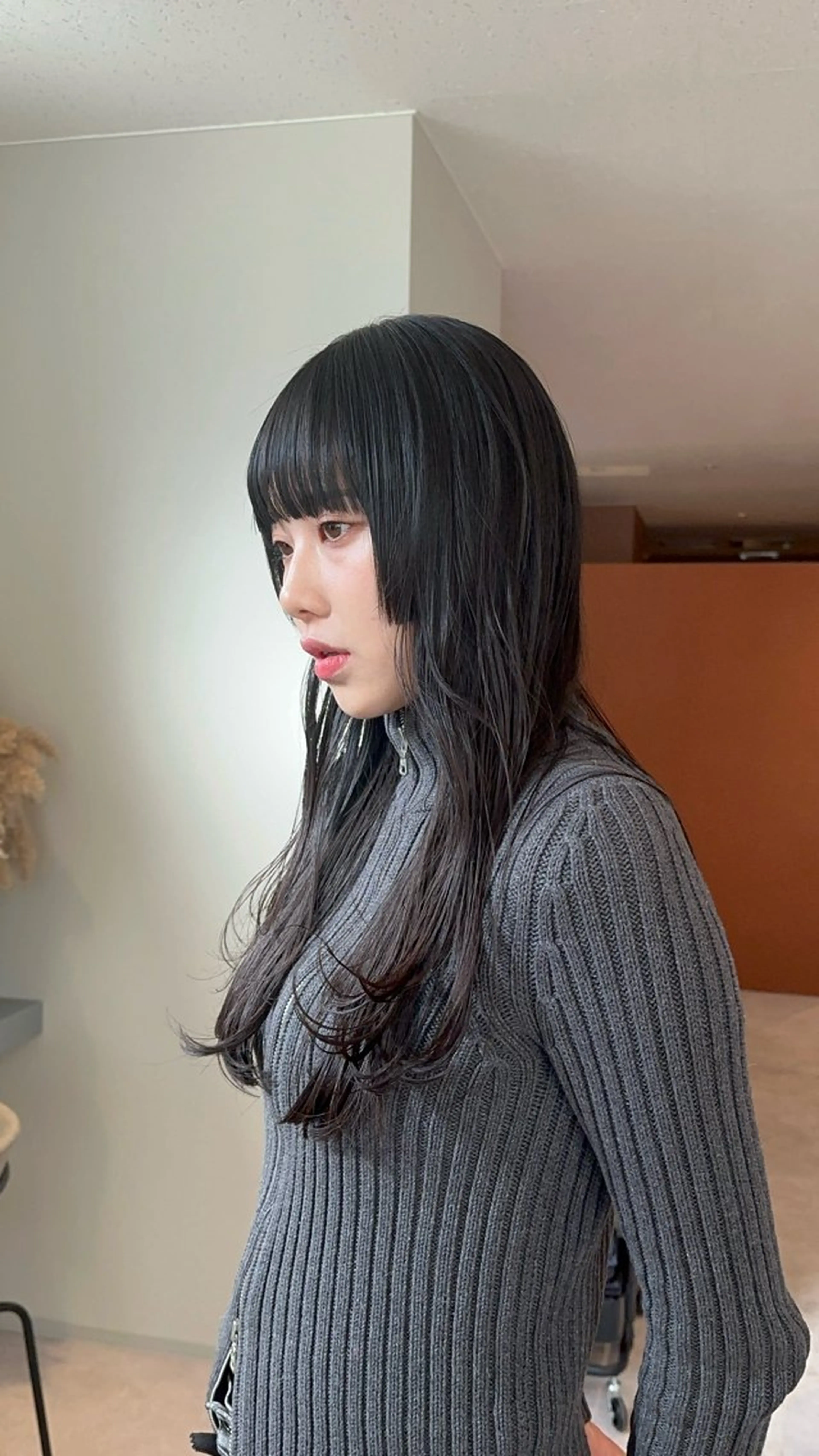 ロング 姫カット ✂︎ショート/パーマ /銀座/✂︎西岡のヘアスタイル