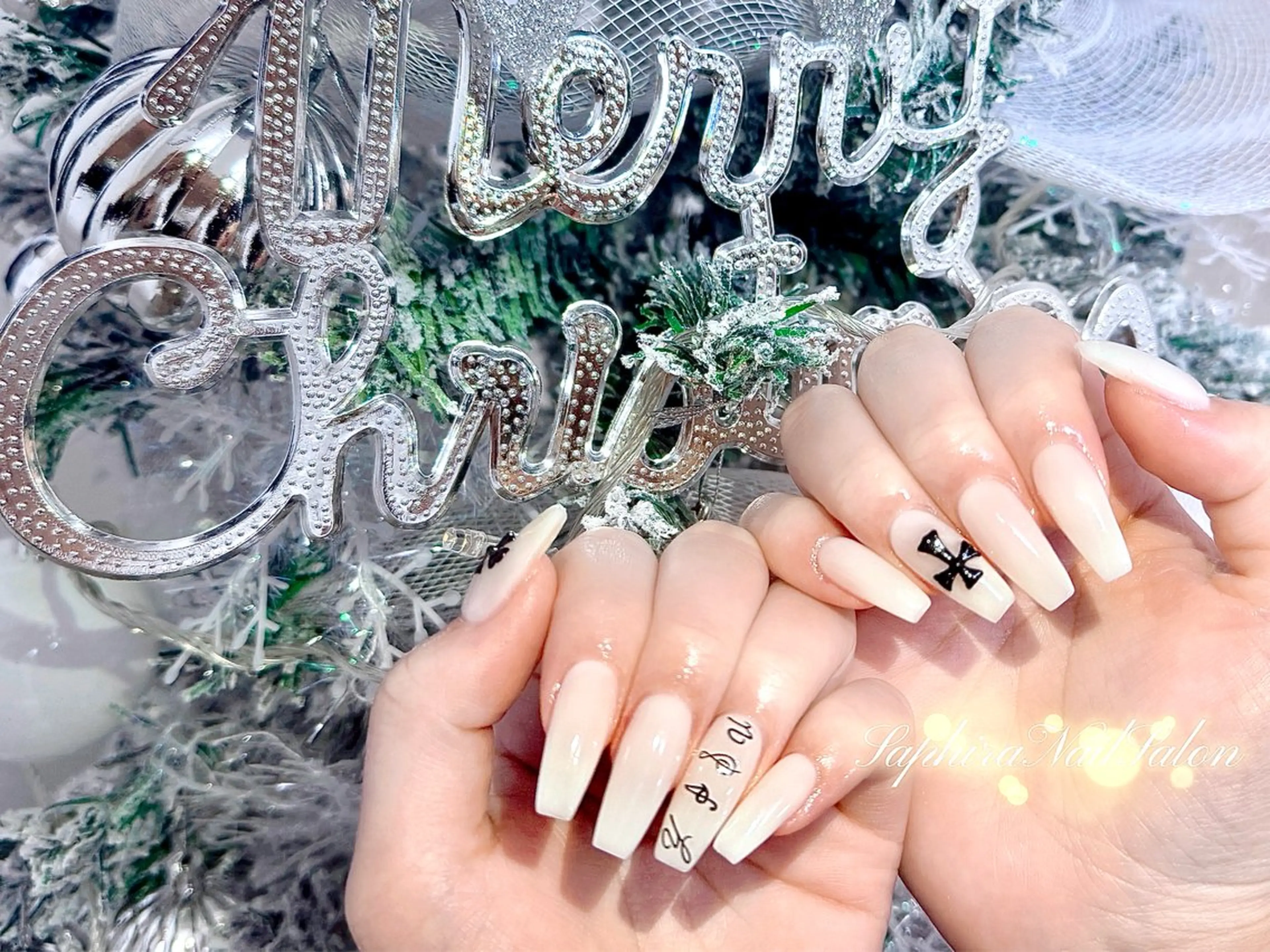 カラー ハンドネイル Saphiraネイル サロン錦糸町のネイルデザイン