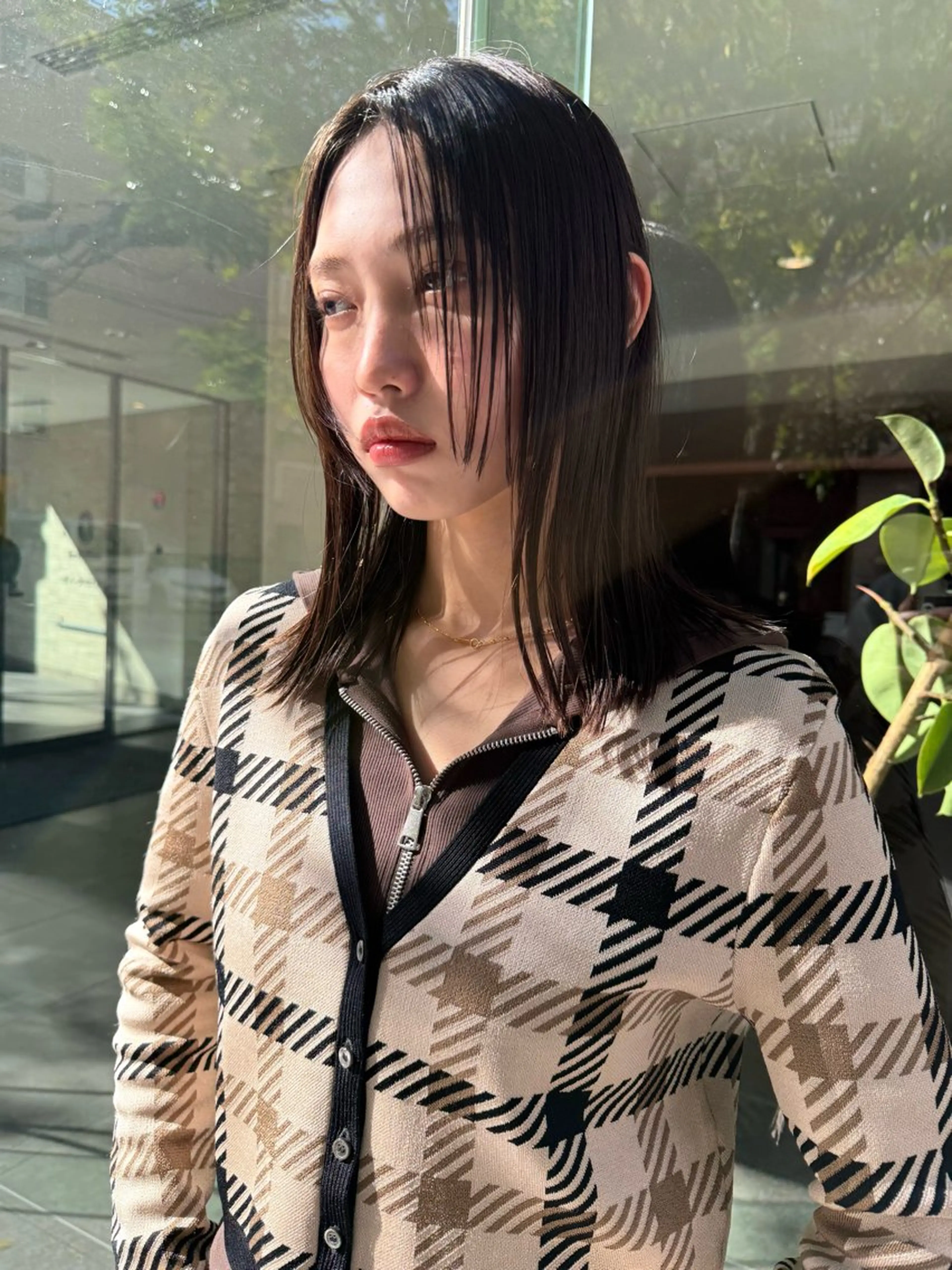 透け感カラー＋質感カット＋極潤トリートメント 💎《人気No.1メニュー》の写真