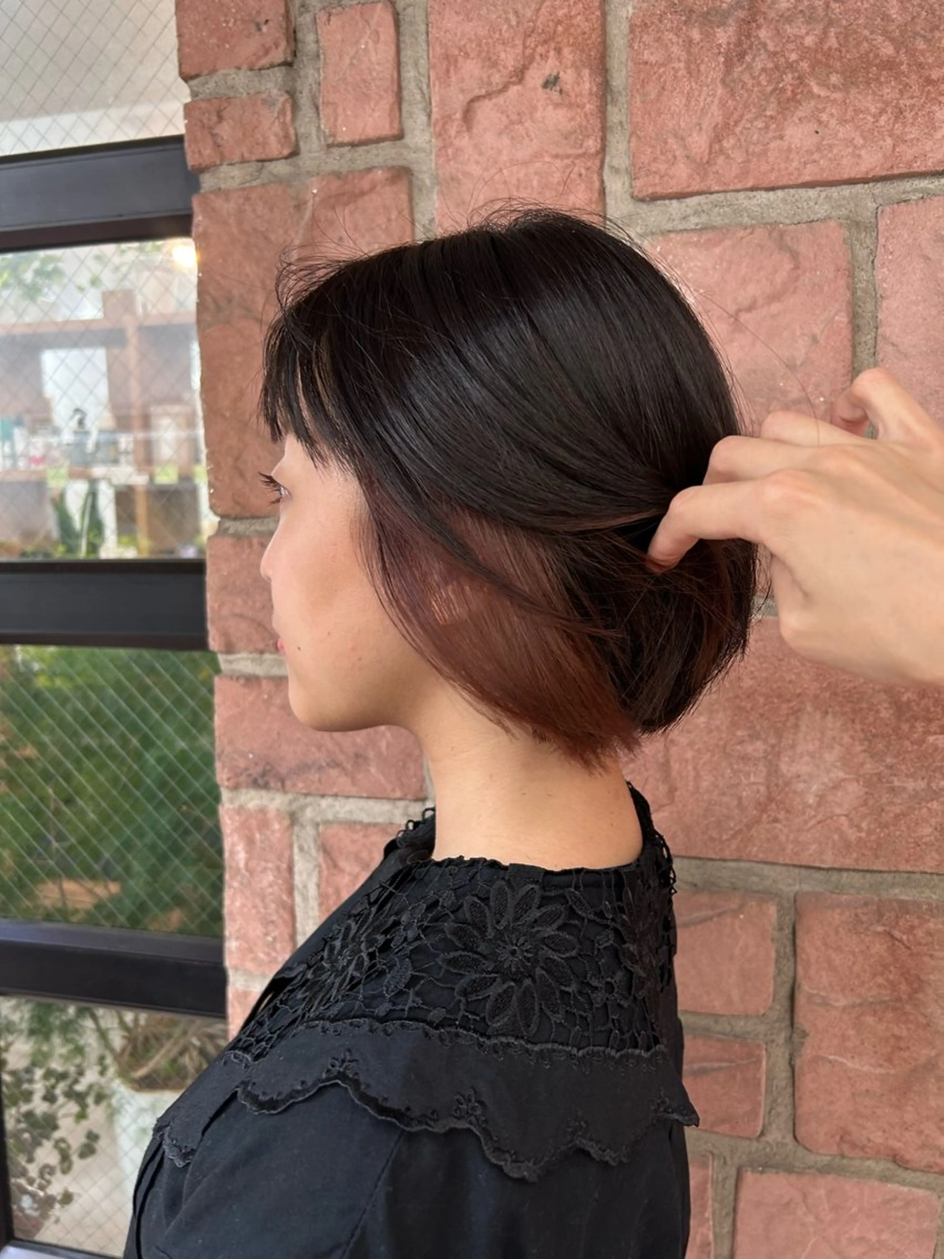 カラー カット ヘアカラー SABO 🪴岡田知佳のヘアスタイル