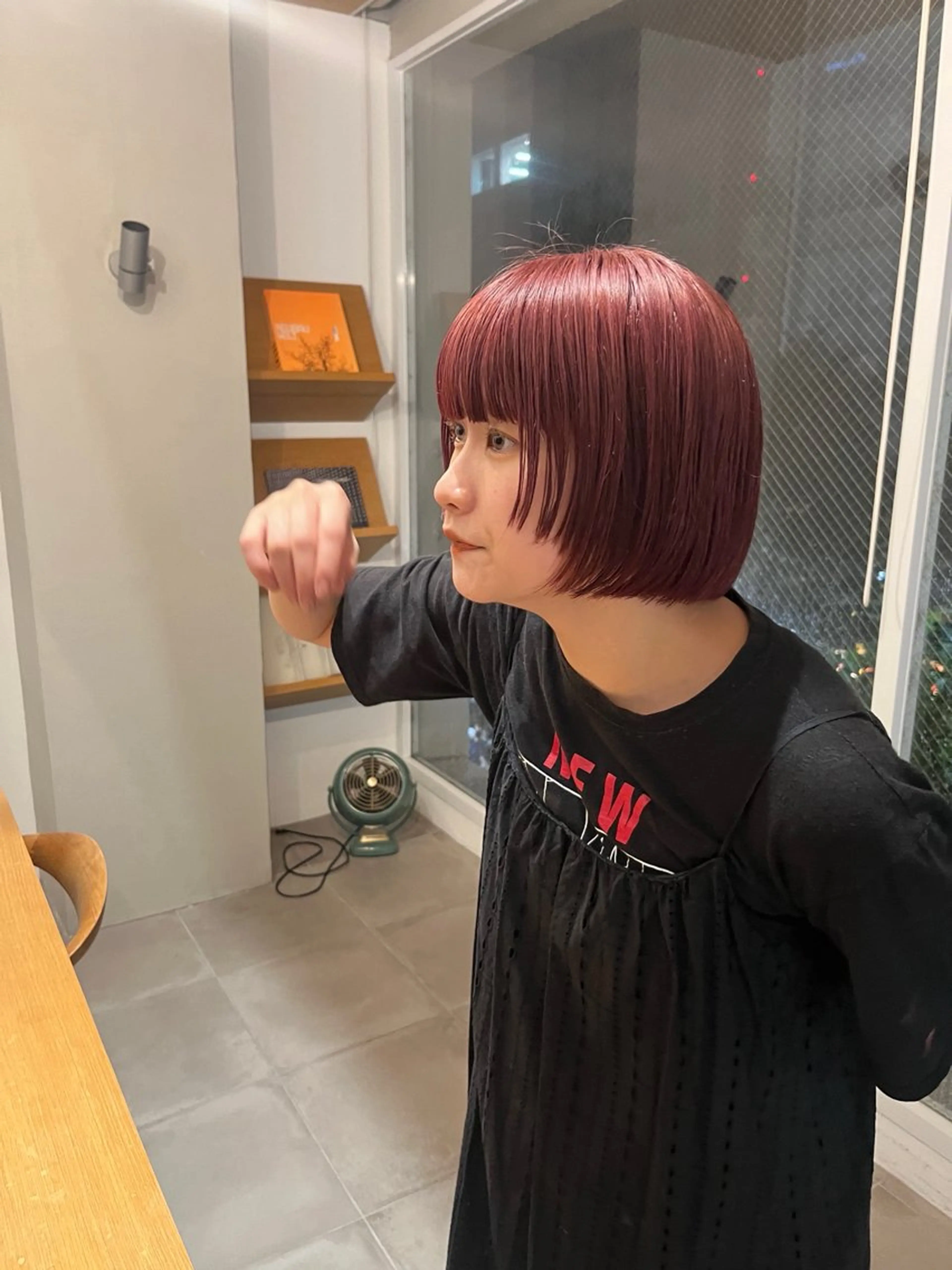 ショート e･n･u烏丸所属・やまのうち もえのヘアスタイル