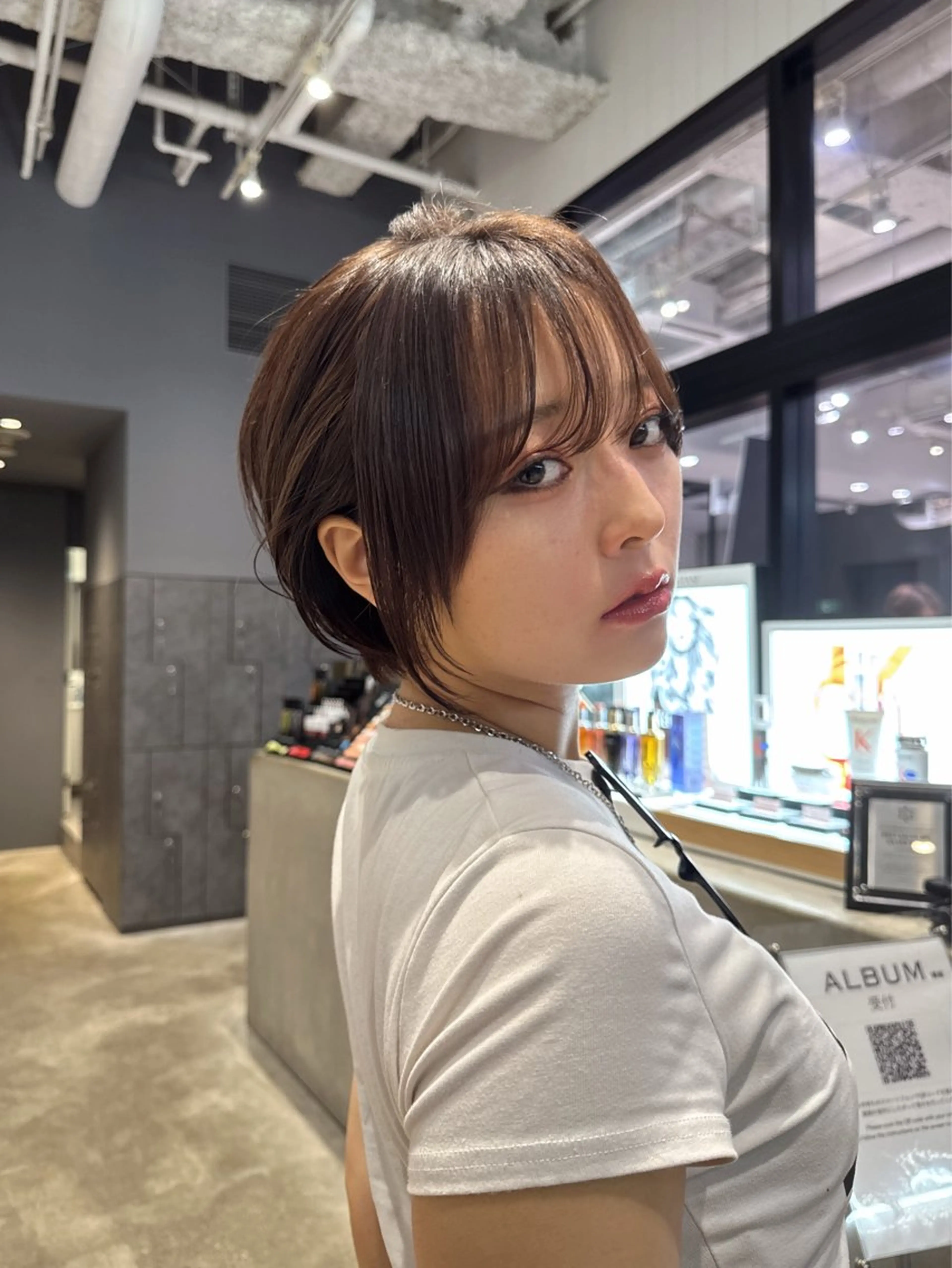 ショートカット+treatment✨の写真