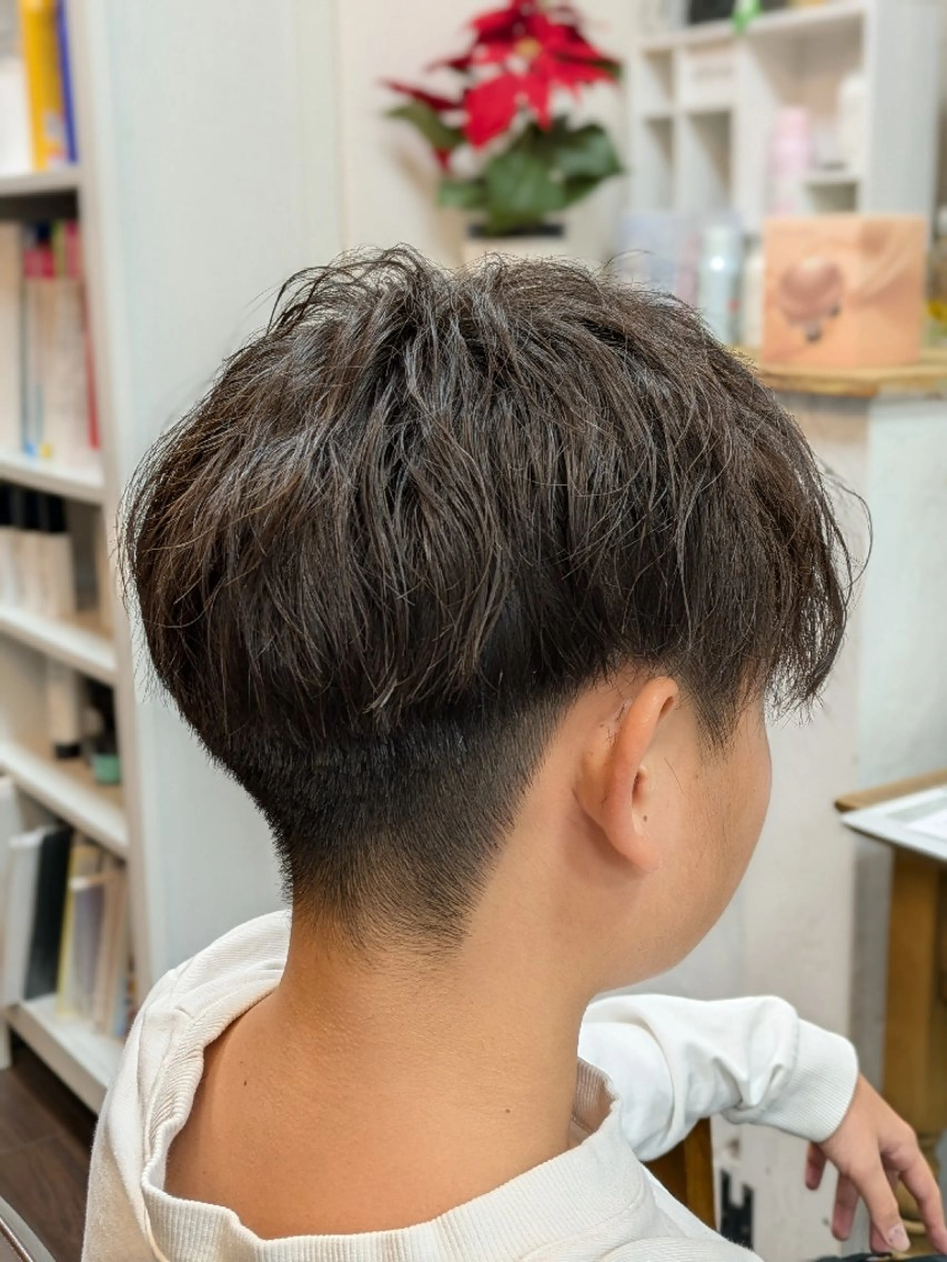 【✨️メンズ限定・練習モデル✨️】カット＋ツイストパーマ　¥4500の写真