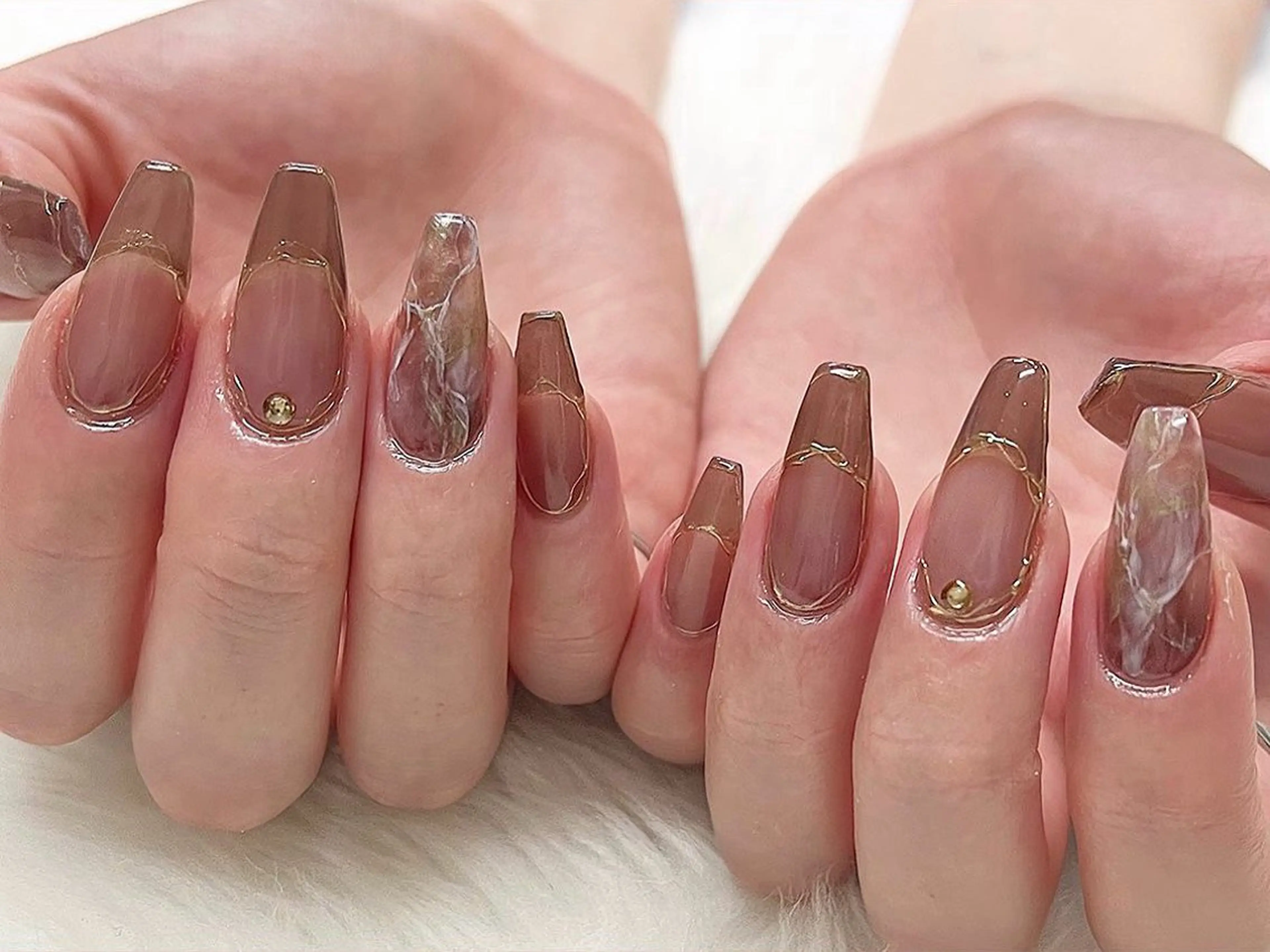 ネイル アートネイル ハンドネイル Ajnail所属・ネイリスト Misaのネイルデザイン