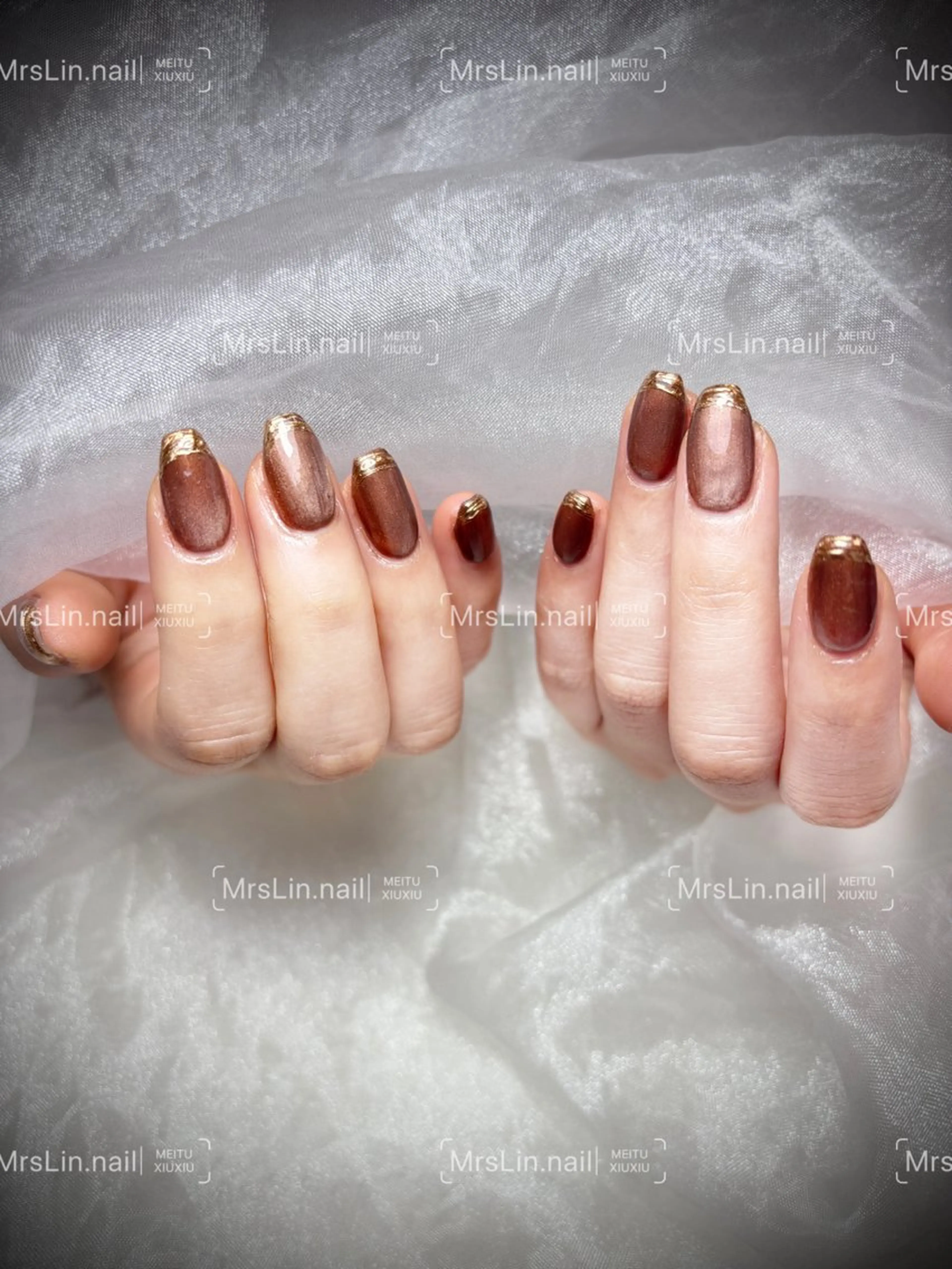 ネイル フレンチネイル ハンドネイル Mrs Lin.nailのネイルデザイン