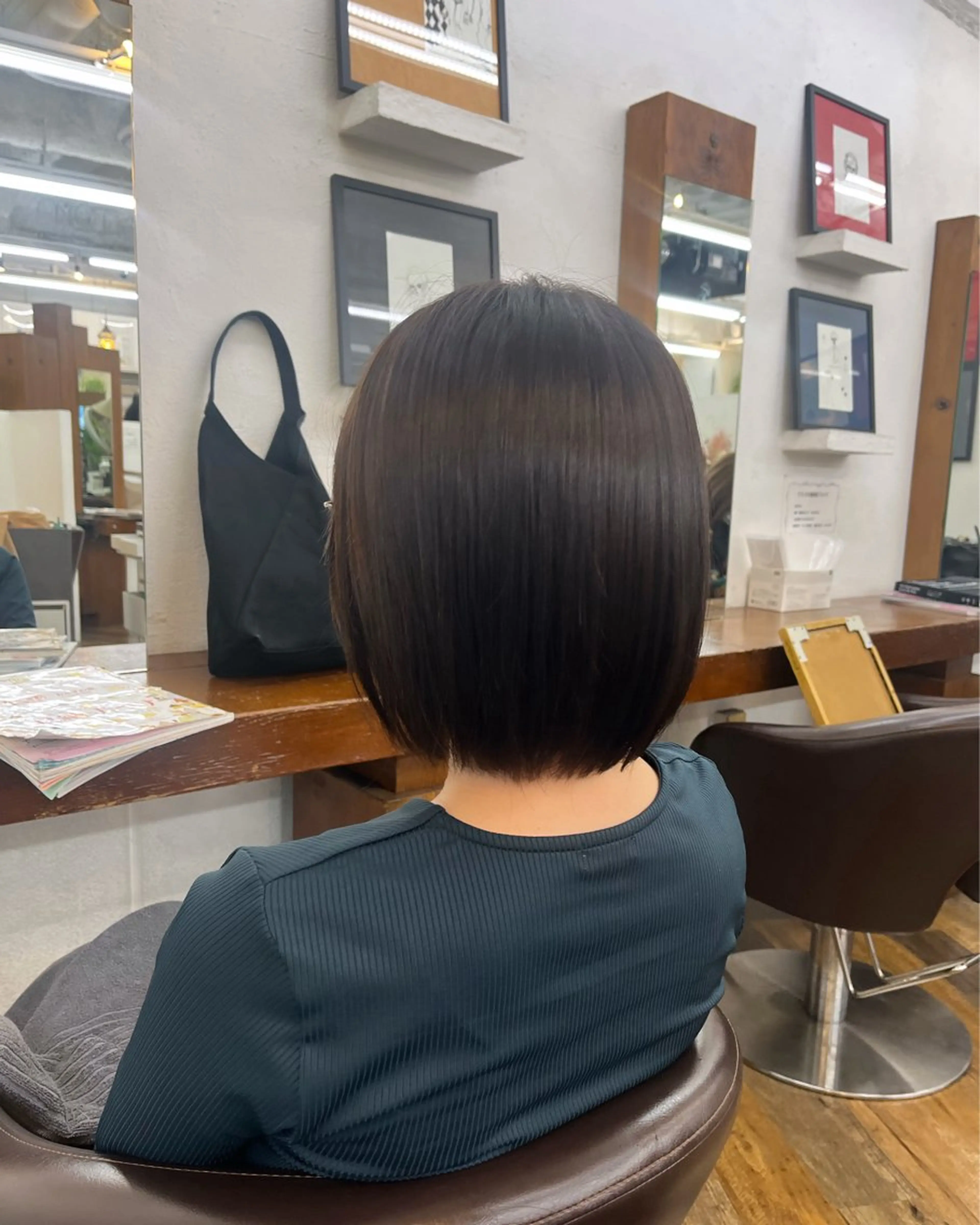 ヘアヘアコース　骨格補正カット➕リケラカラー➕ケラチントリートメント(薬剤デトックス付)の写真