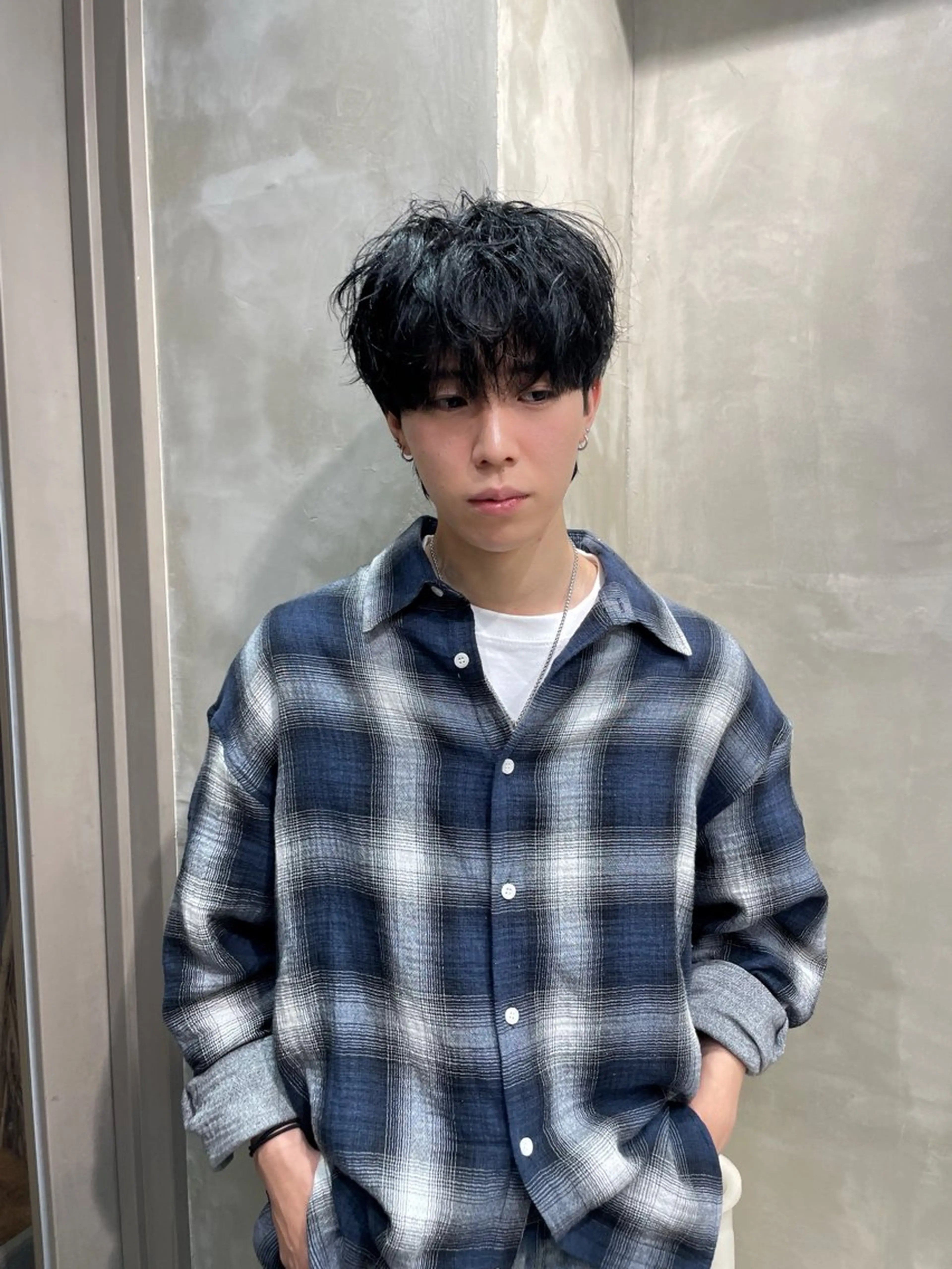 パーマ メンズ メンズパーマ カット パーマ the path shogo🌻のヘアスタイル