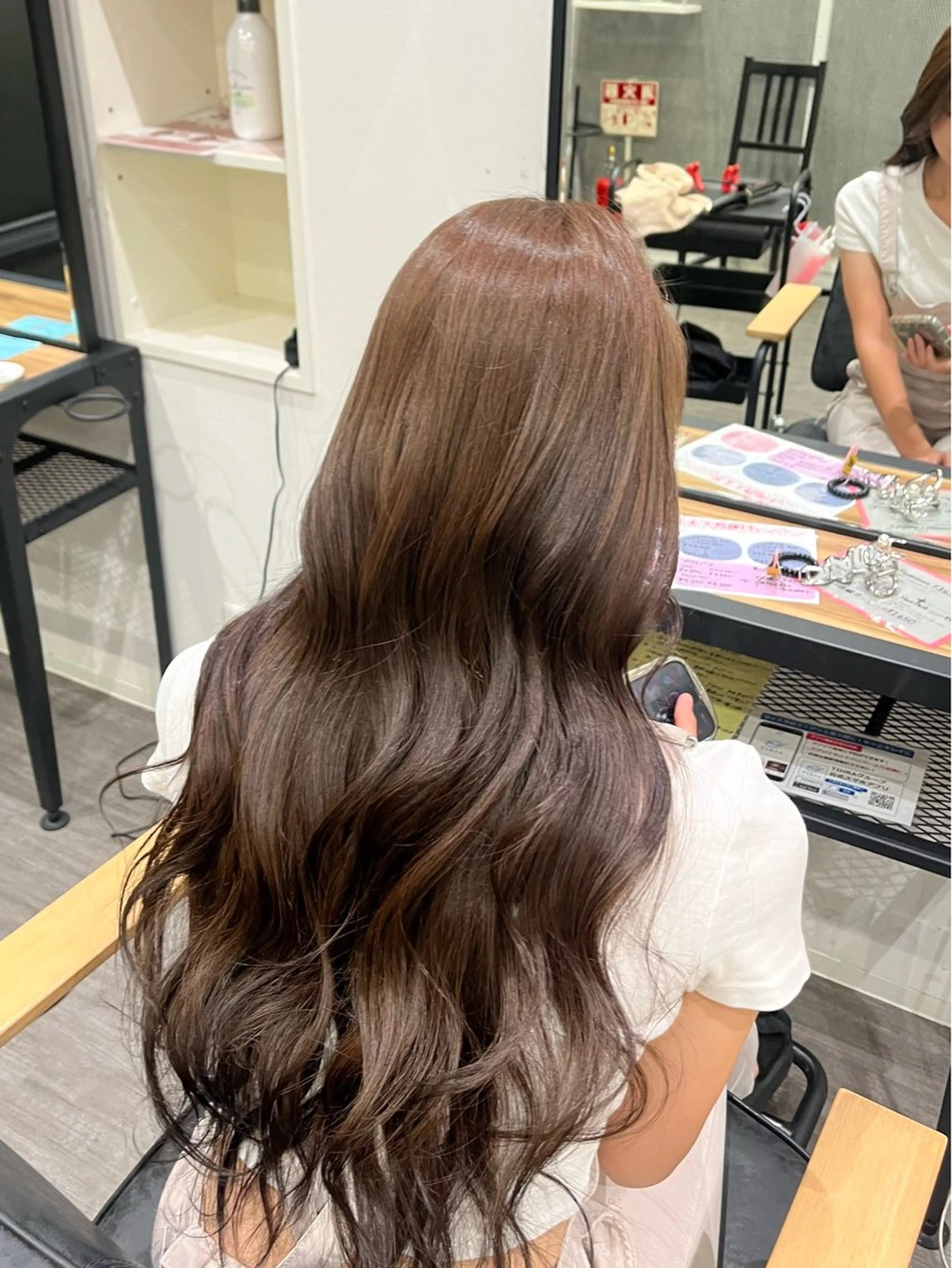 ロング アッシュ cocotte🫧 絹村 琴美のヘアスタイル