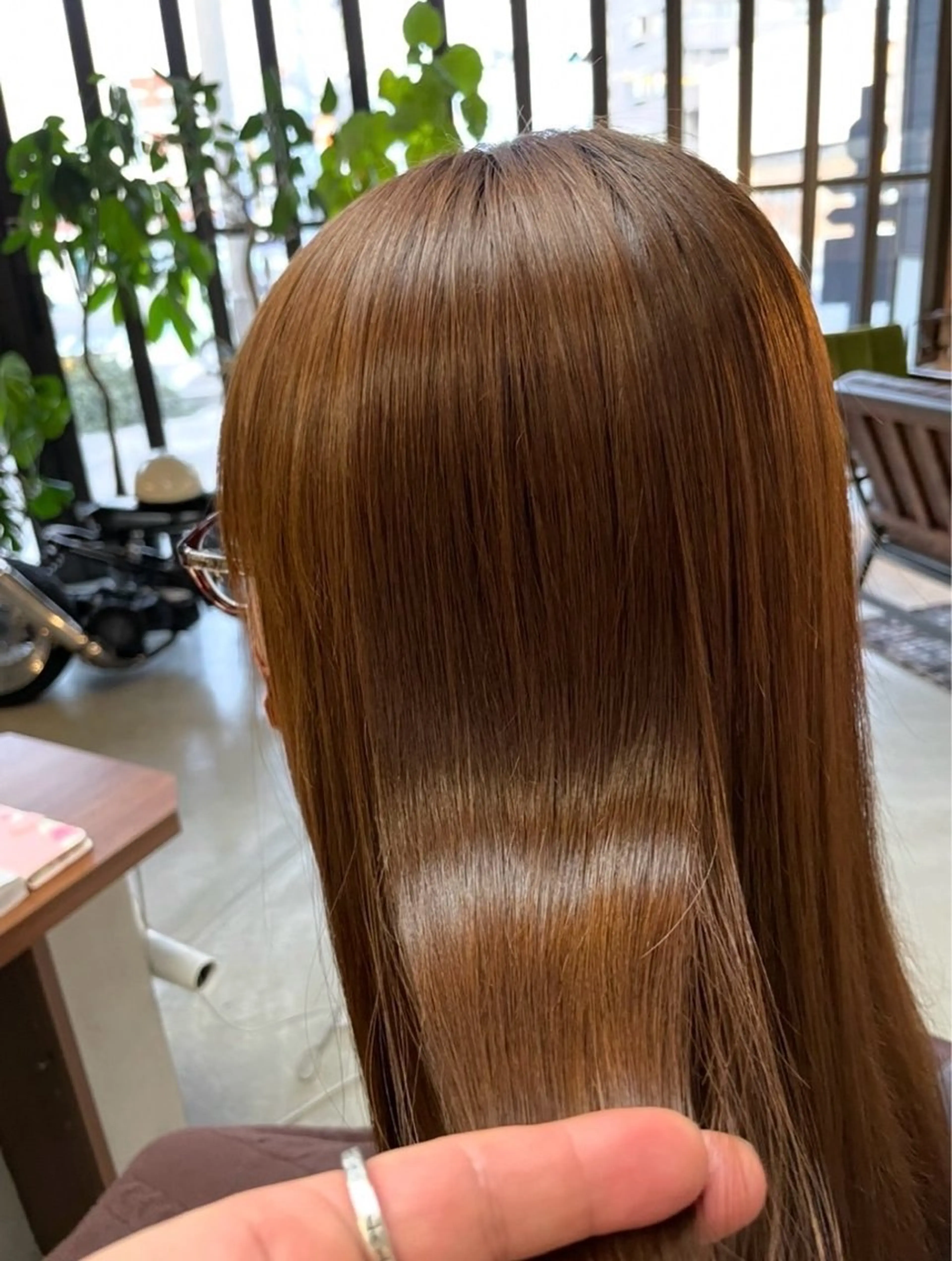 Straight perm✨longの写真