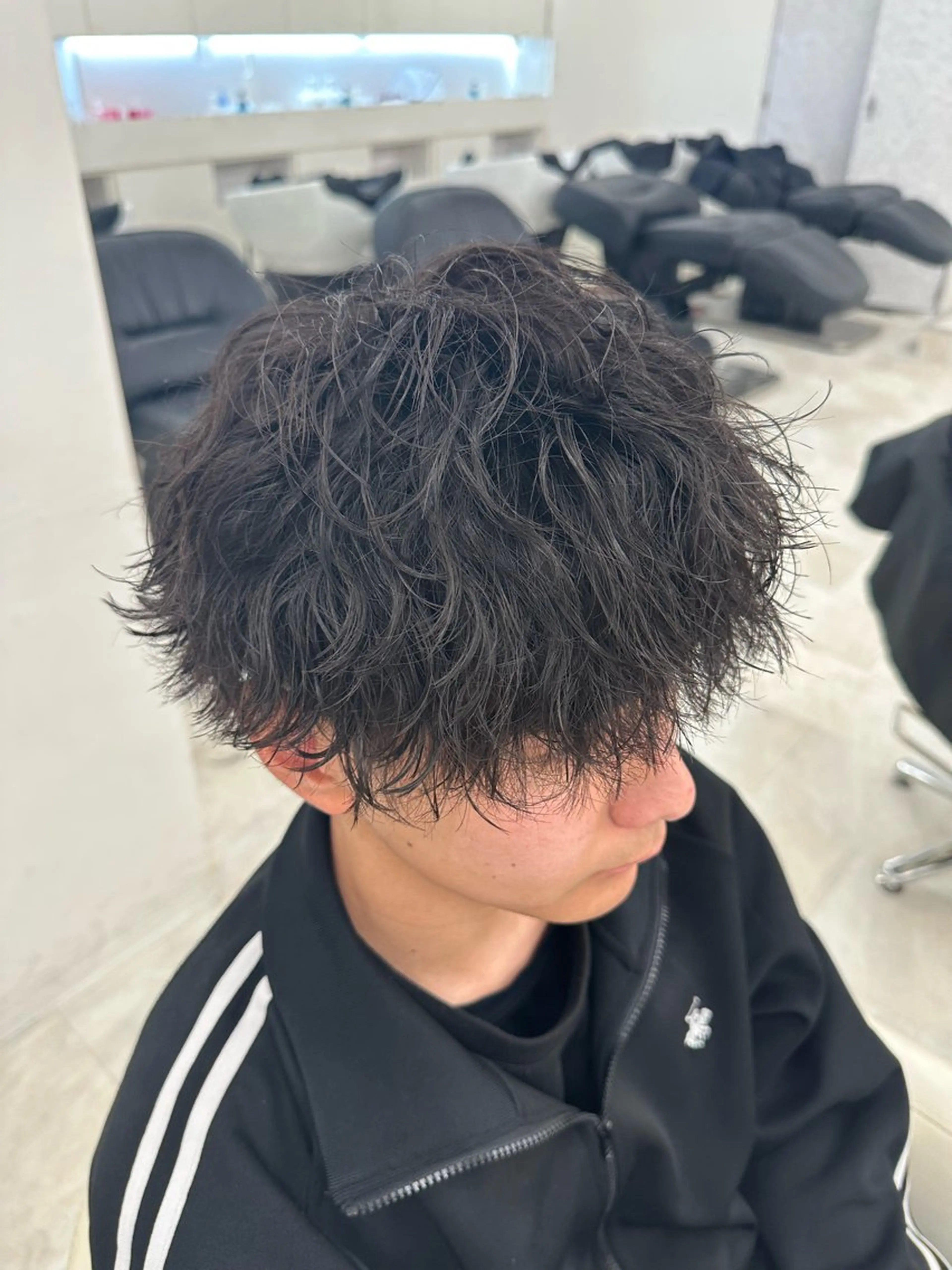パーマ メンズ カット パーマ トリートメント AITOKYO  men's 横浜所属・【パーマの達人】 メンズ特化🔥徹のヘアスタイル