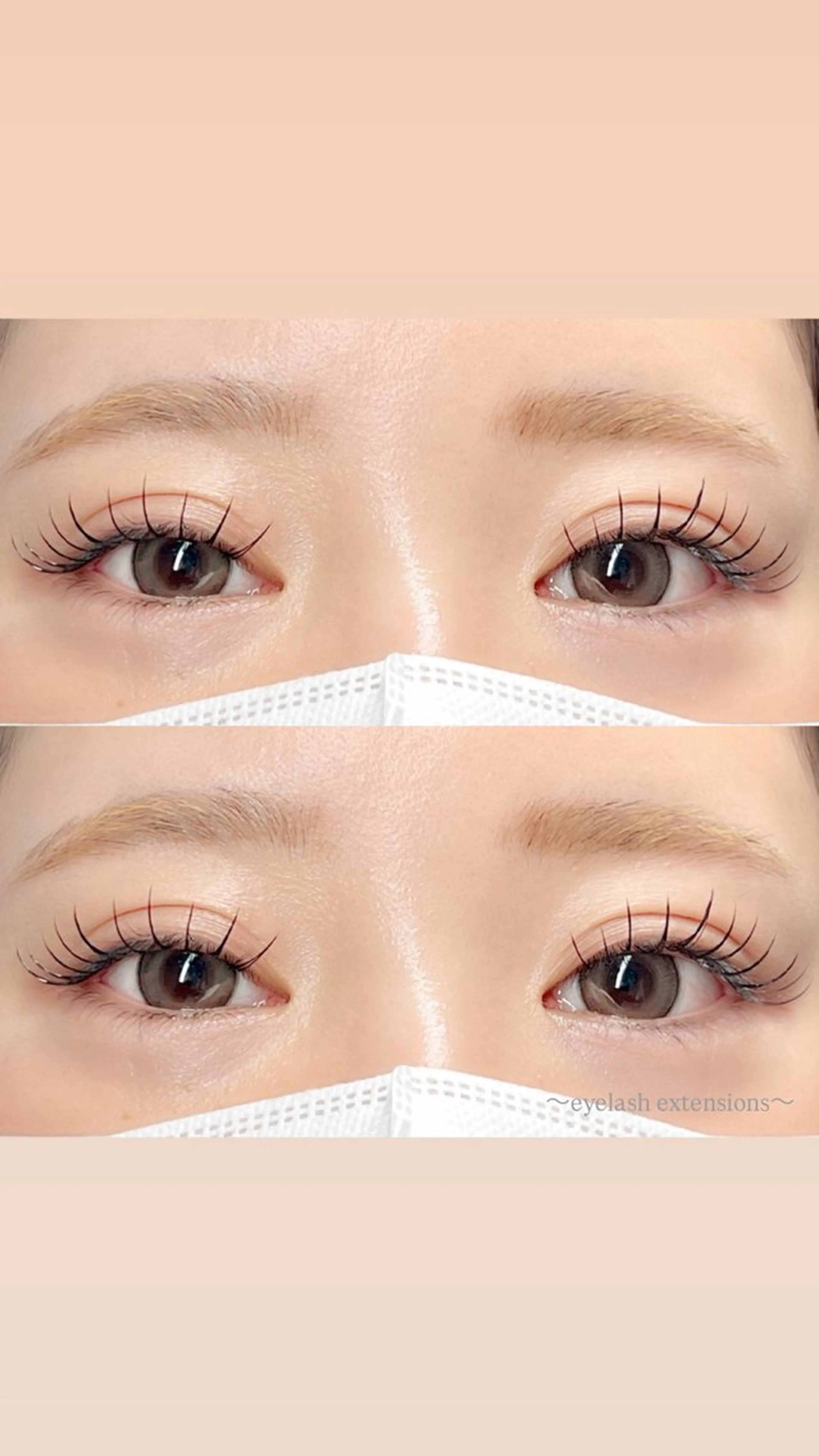 マツエク・マツパ キュート マツエク 田村 莉子のマツエク・マツパデザイン