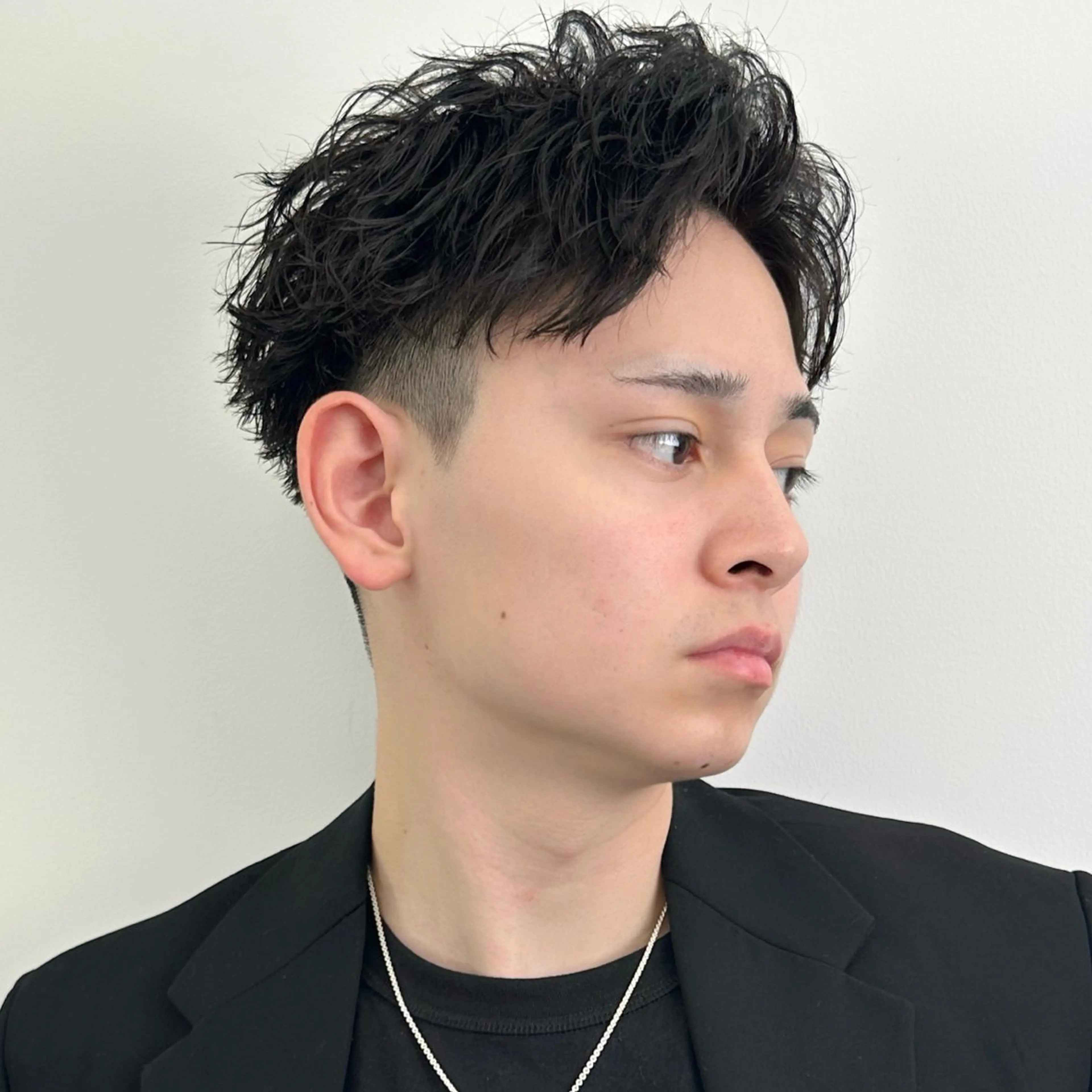 ショート パーマ メンズ メンズパーマ カット パーマ Lond GULLMAN所属・高橋大和/ メンズ特化美容師のヘアスタイル