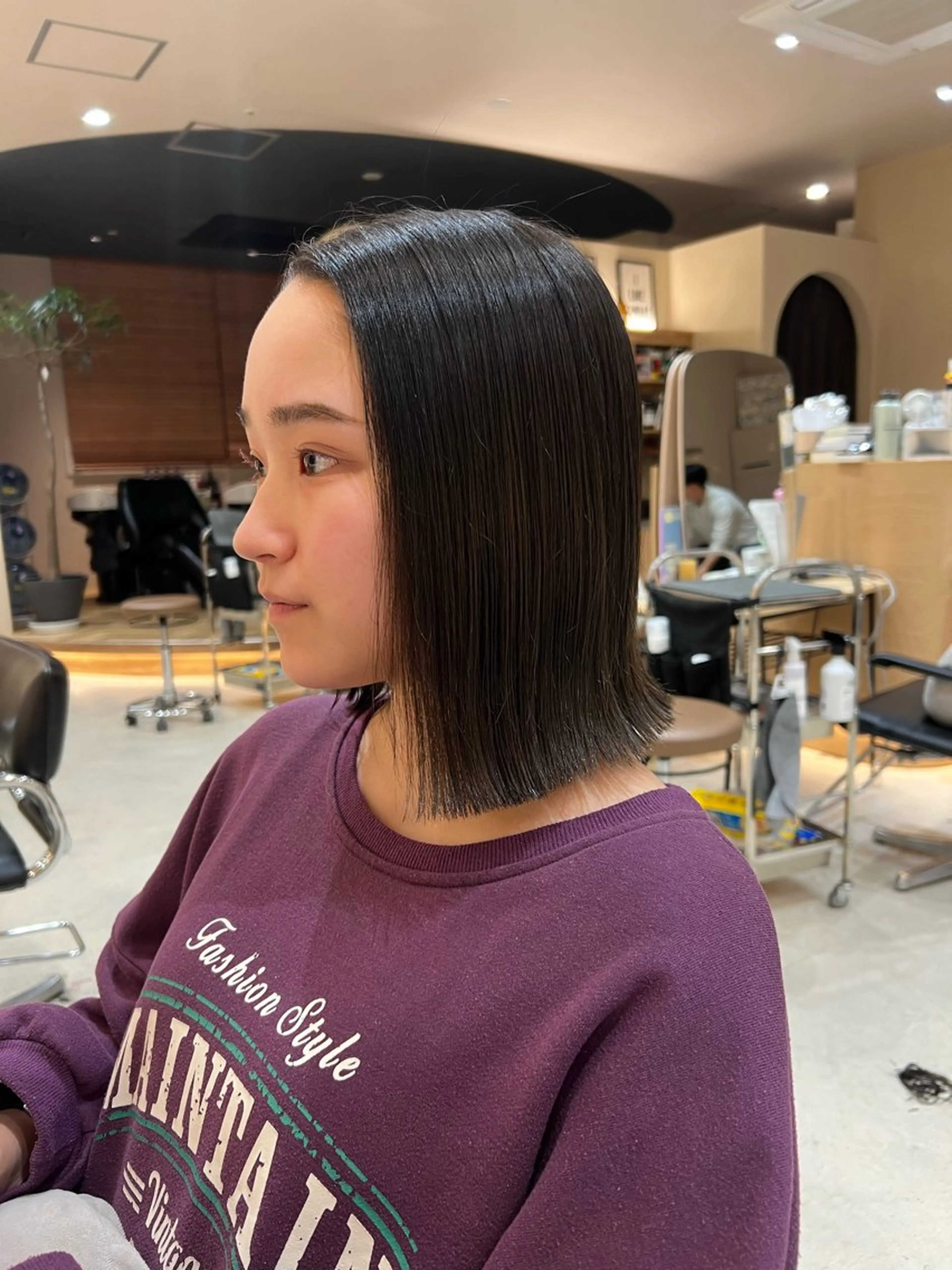 セミロング 🌈新田 みどり🌈のヘアスタイル