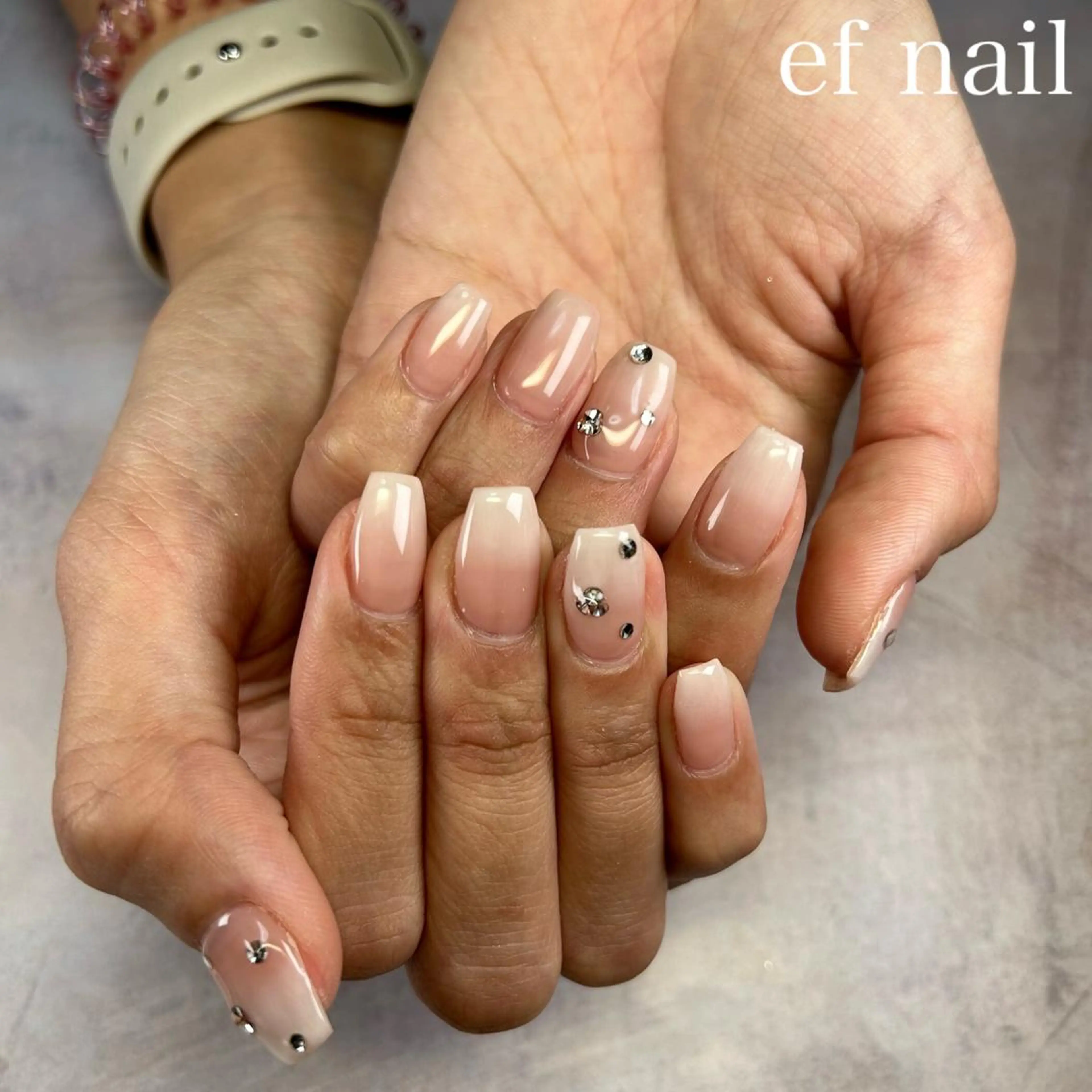 パーマ ハンドネイル ef nailのネイルデザイン
