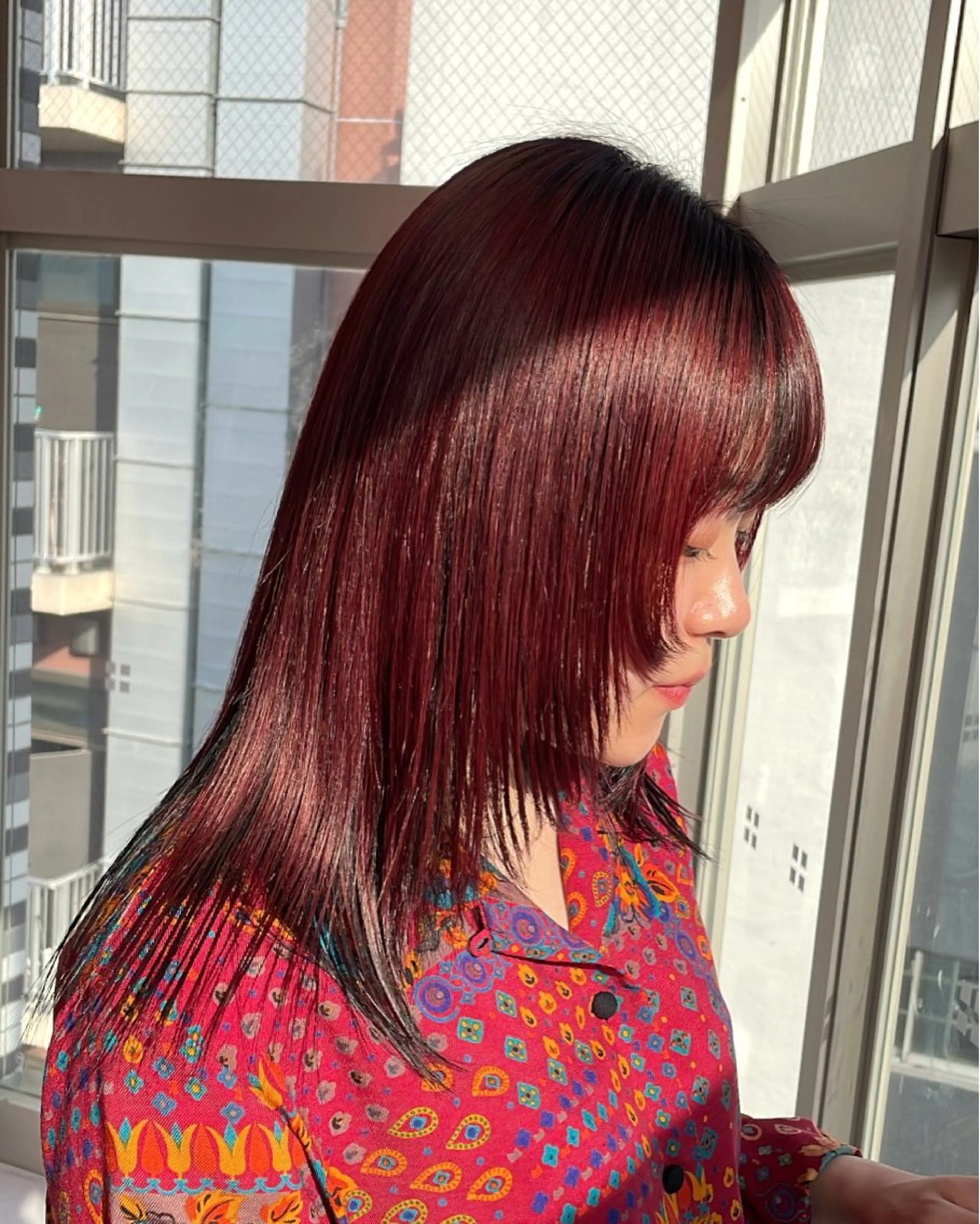 ミディアム 色落ち綺麗透明感カラ /ボブ/ナカツヒカルのヘアスタイル