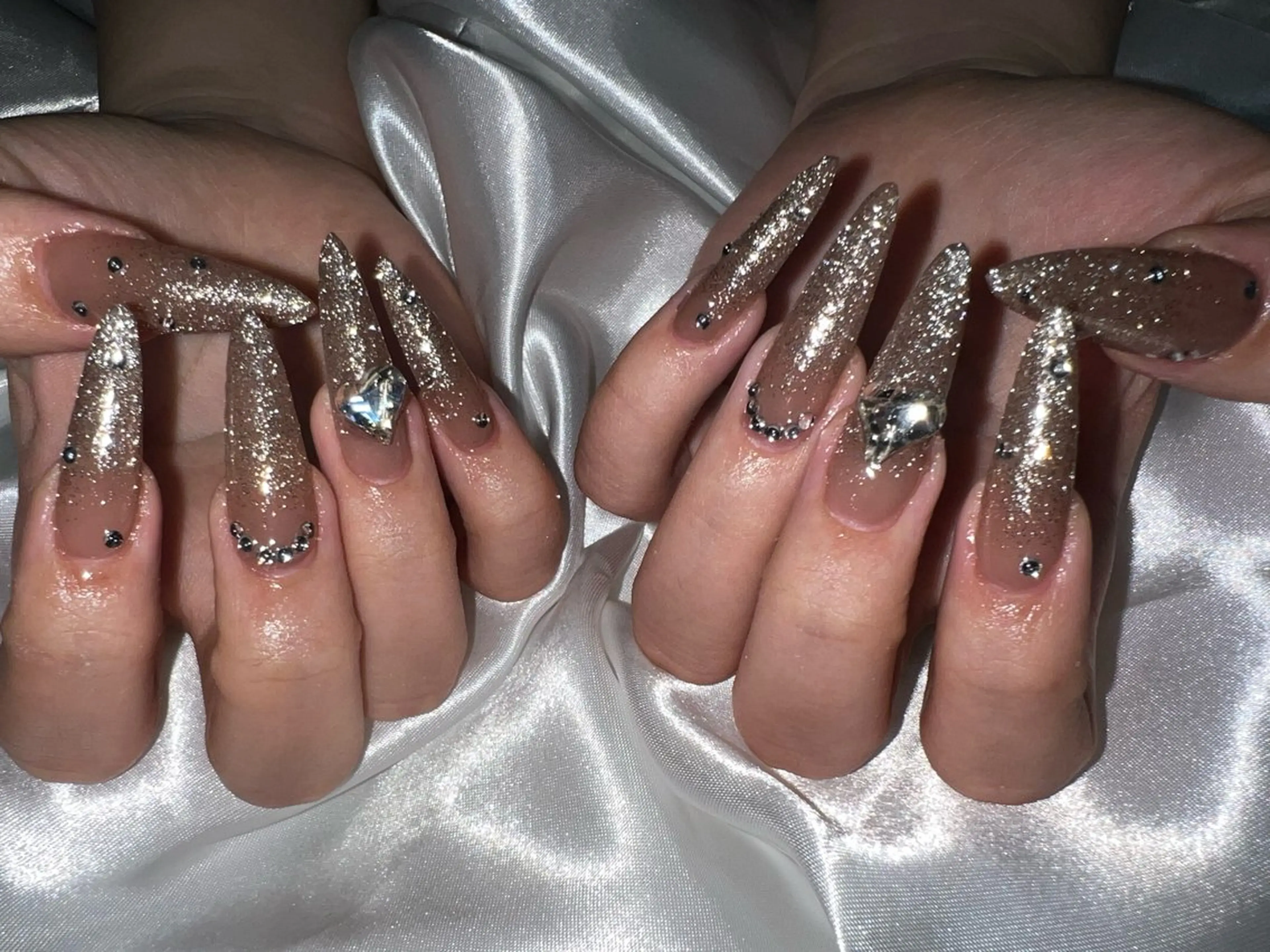 ネイル 成人式 ハンドネイル Ruana Nailのネイルデザイン