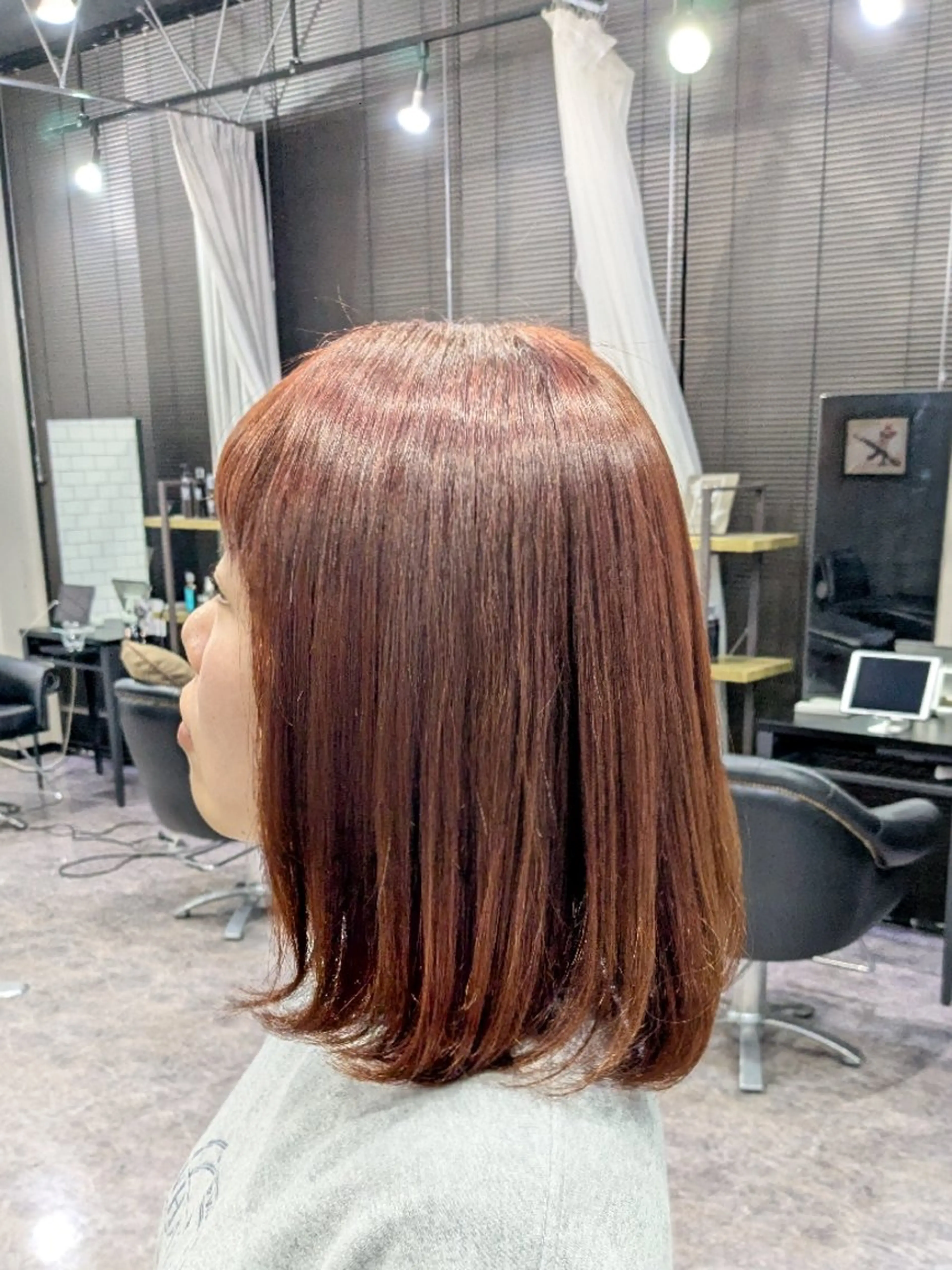 カラー 多田 遥香のヘアスタイル