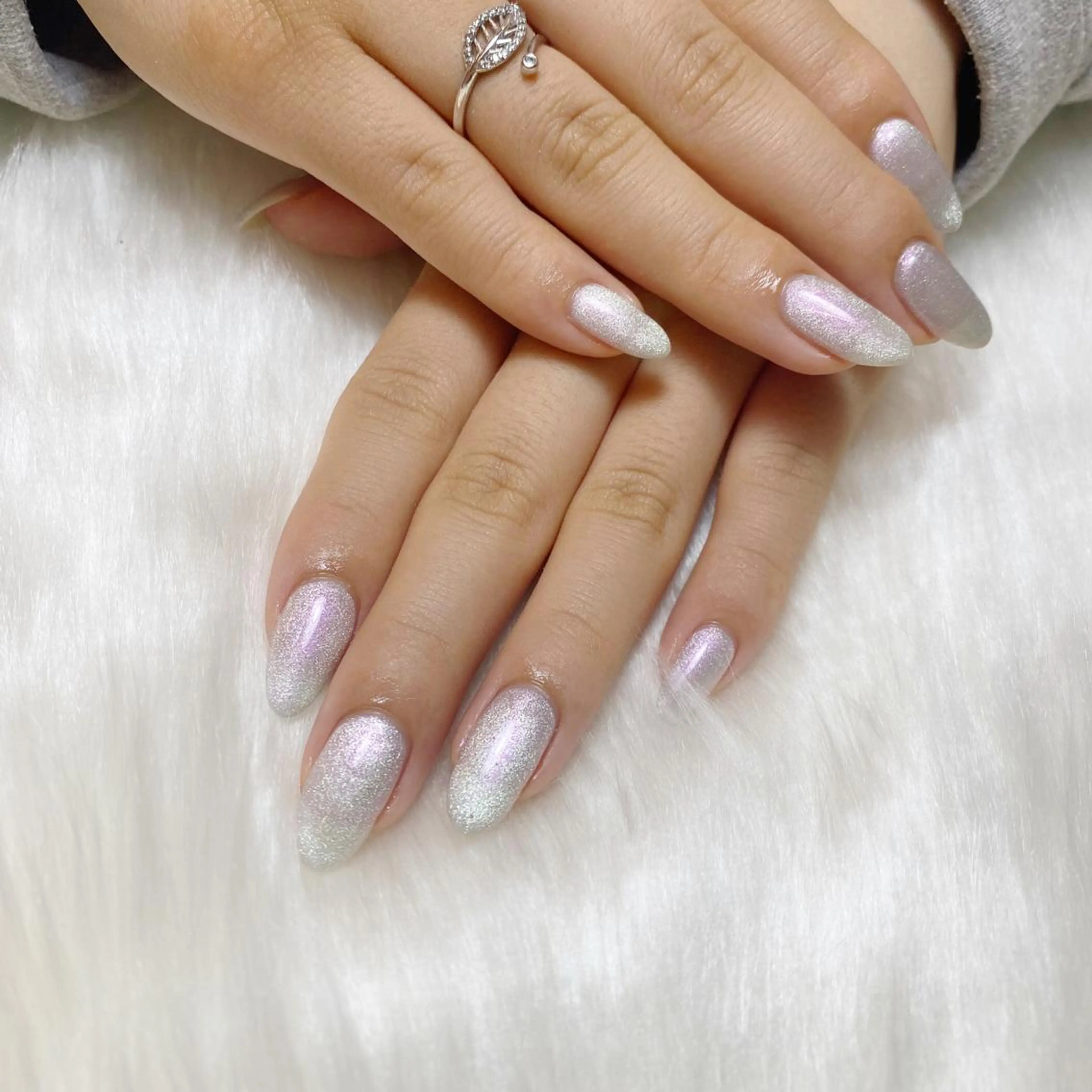 ネイル ブルー 長さ出し フットネイル フレンチネイル グラデーション 🪽fein.🪽 eye&nail💞のネイルデザイン