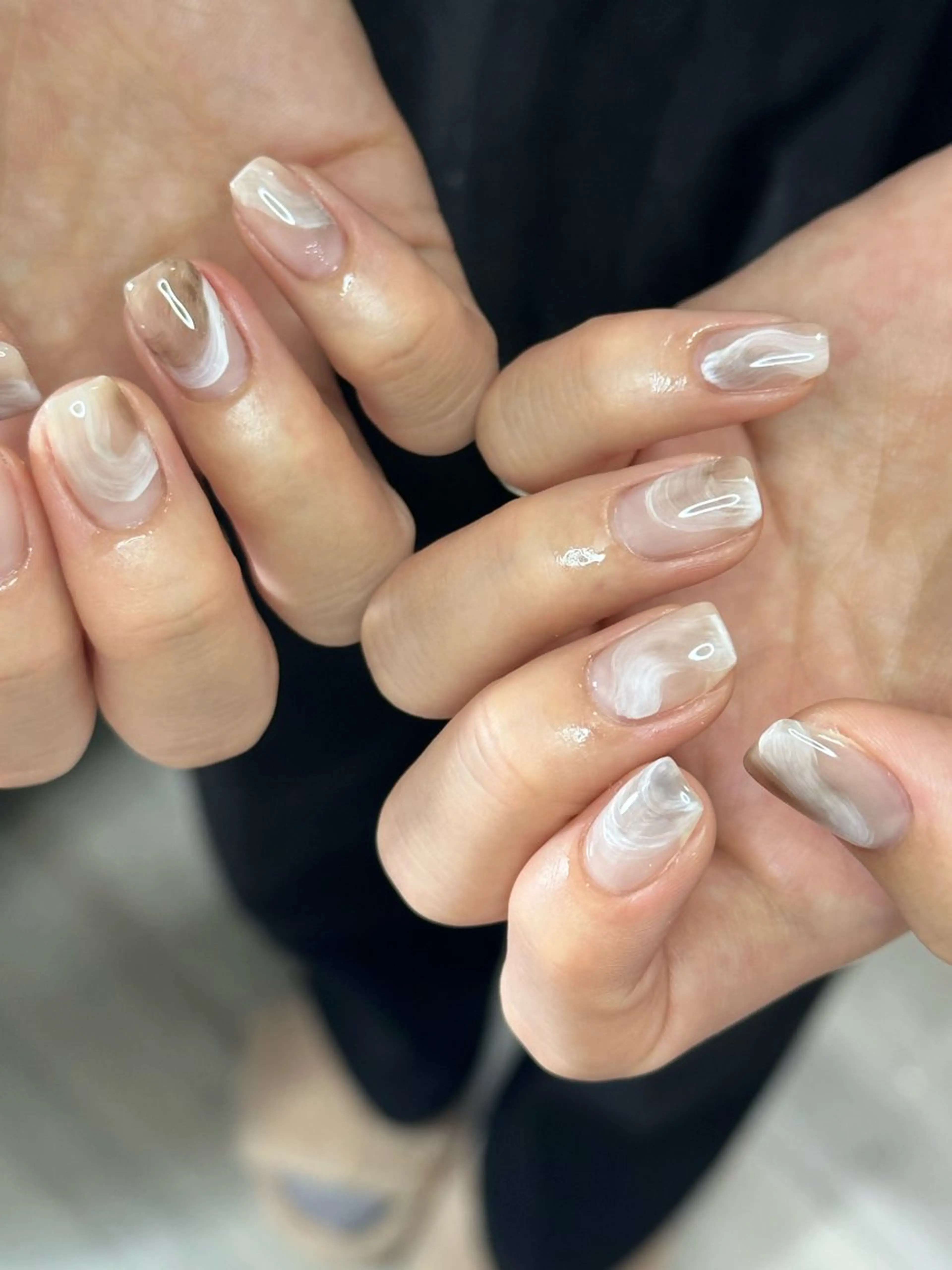 ネイル ハンドネイル three 0 nail spaceのネイルデザイン