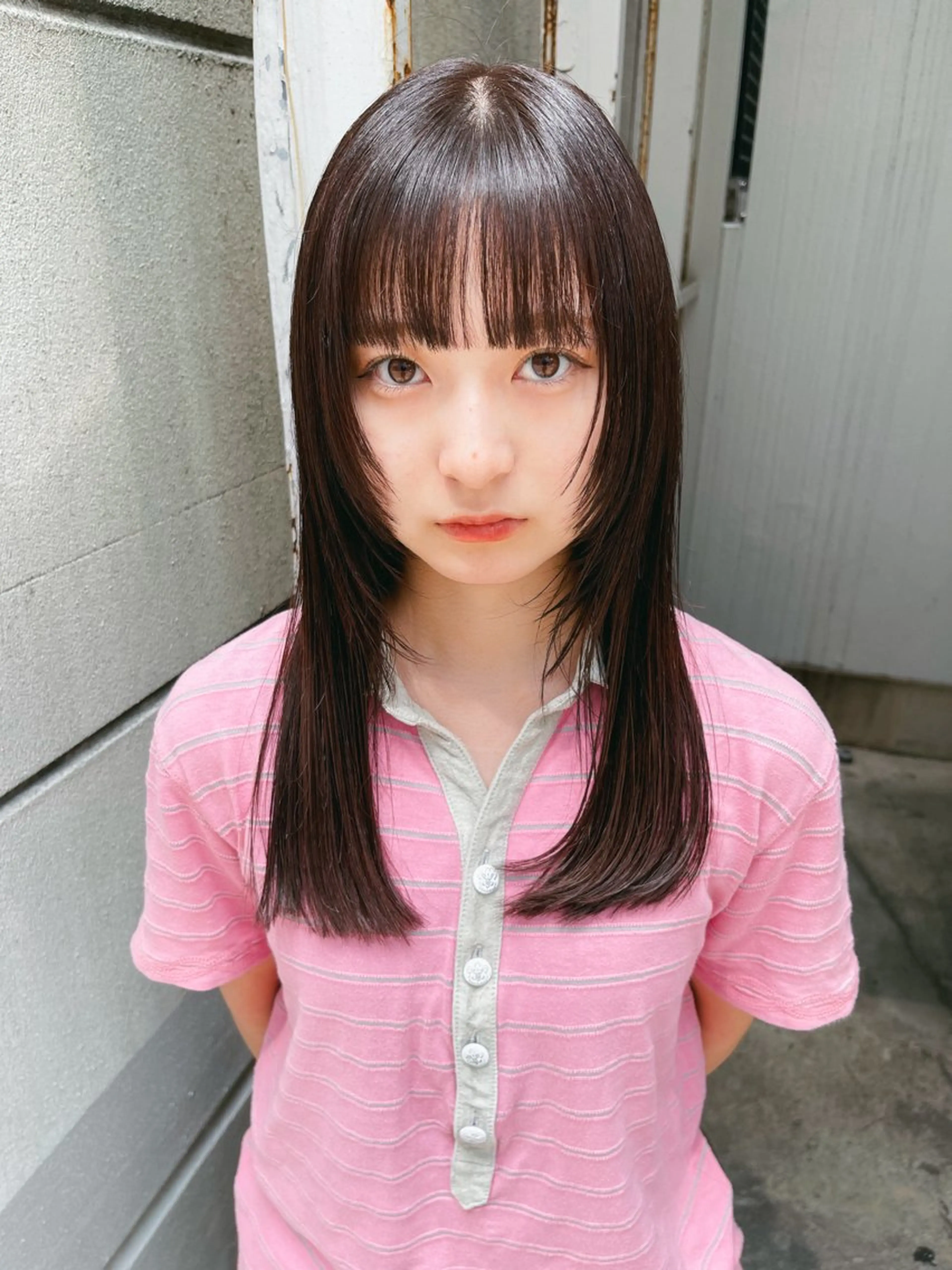 セミロング カラー ヘアカラー カラーモデル/矢野 貴規のヘアスタイル