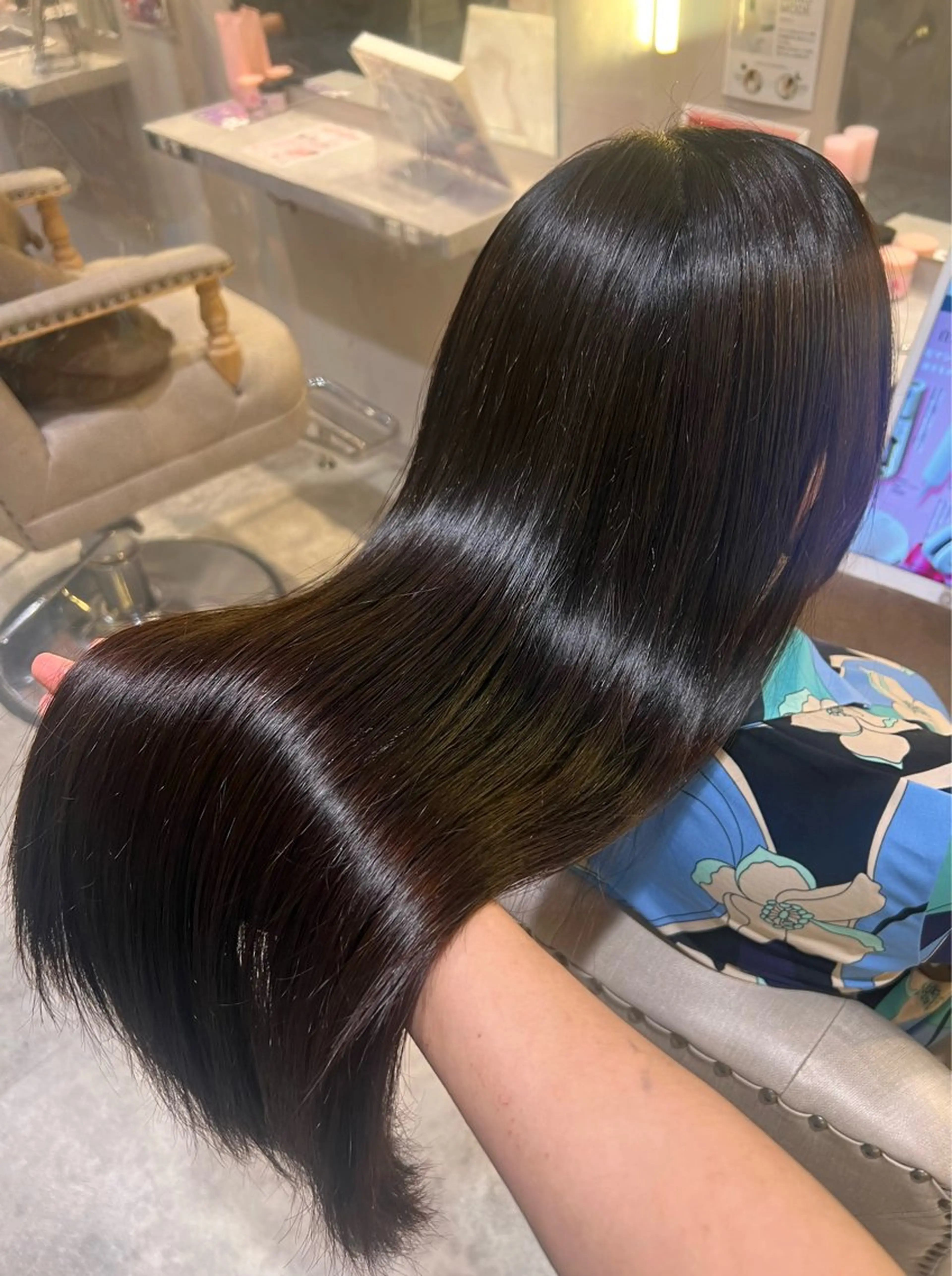 ロング 韓国/小顔レイヤー/ ウルフ/coconaのヘアスタイル