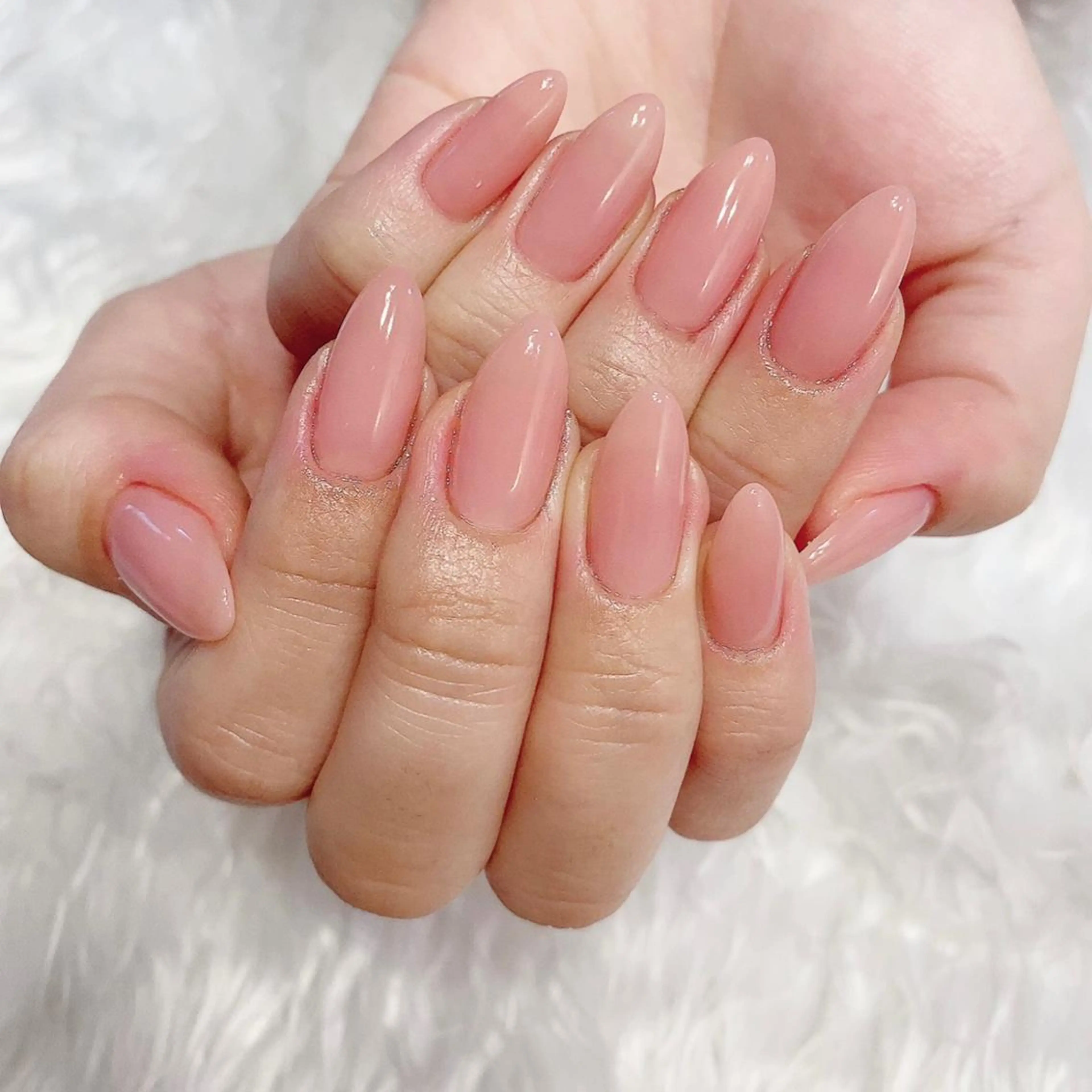 ハンドネイル︎︎︎︎⟡ワンカラー(初回オフ込、税込)の写真