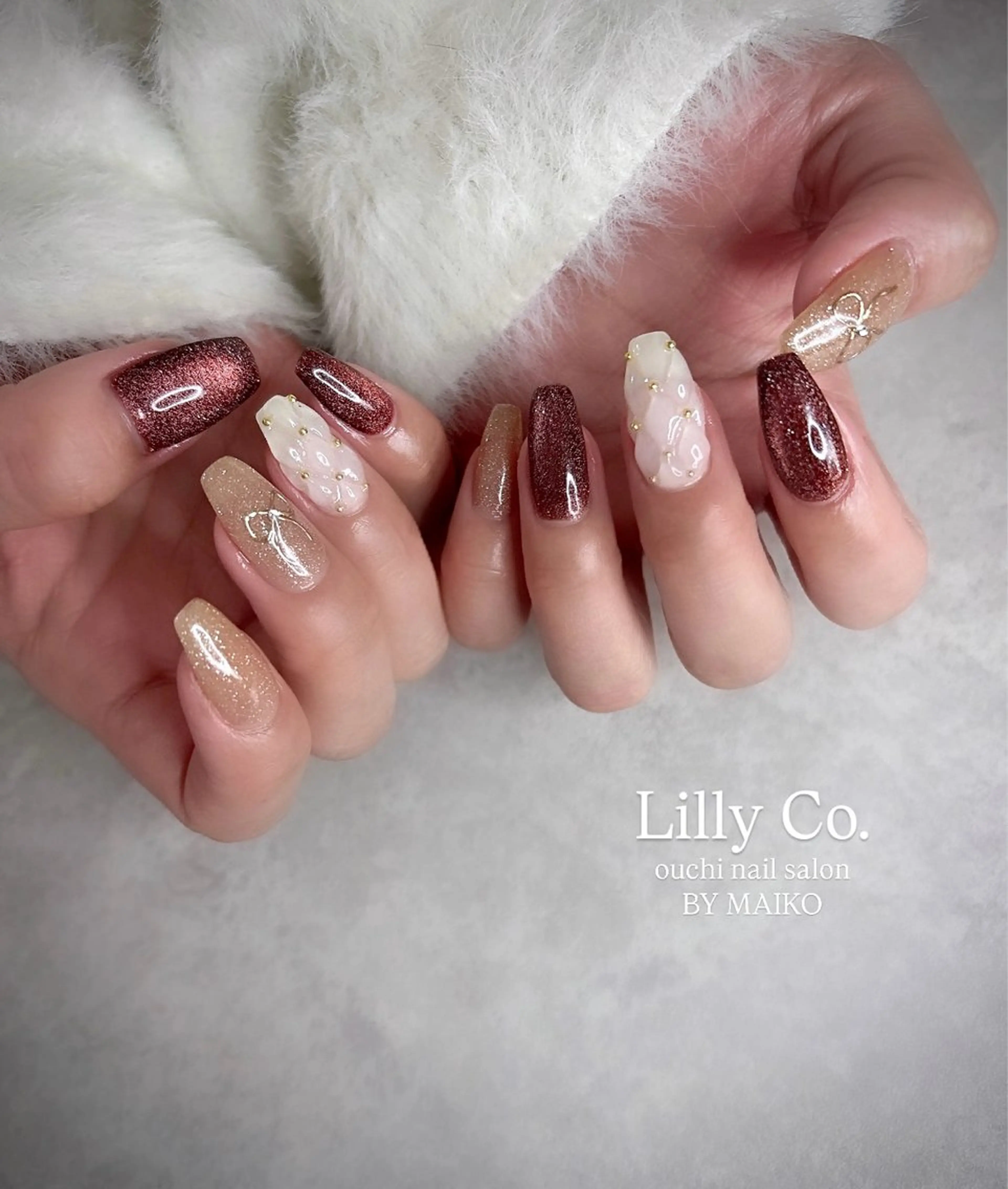 ネイル ハンドネイル ハンドケア Lilly Co.のネイルデザイン