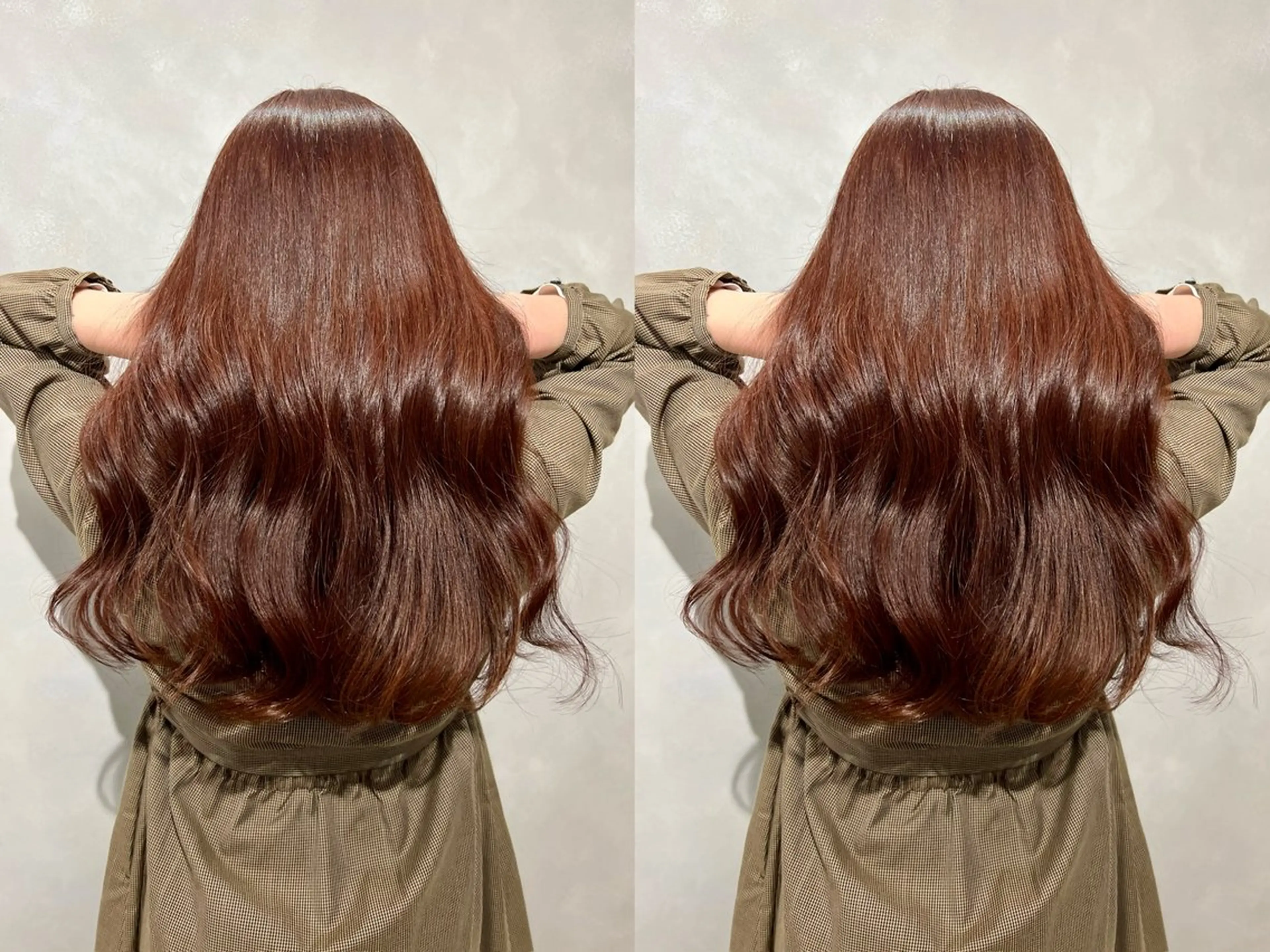 ロング カラー ブラウンカラー ナチュラルブラウン ヘアカラー トリートメント 髪質改善/縮毛矯正 レイヤー/松川匠のヘアスタイル