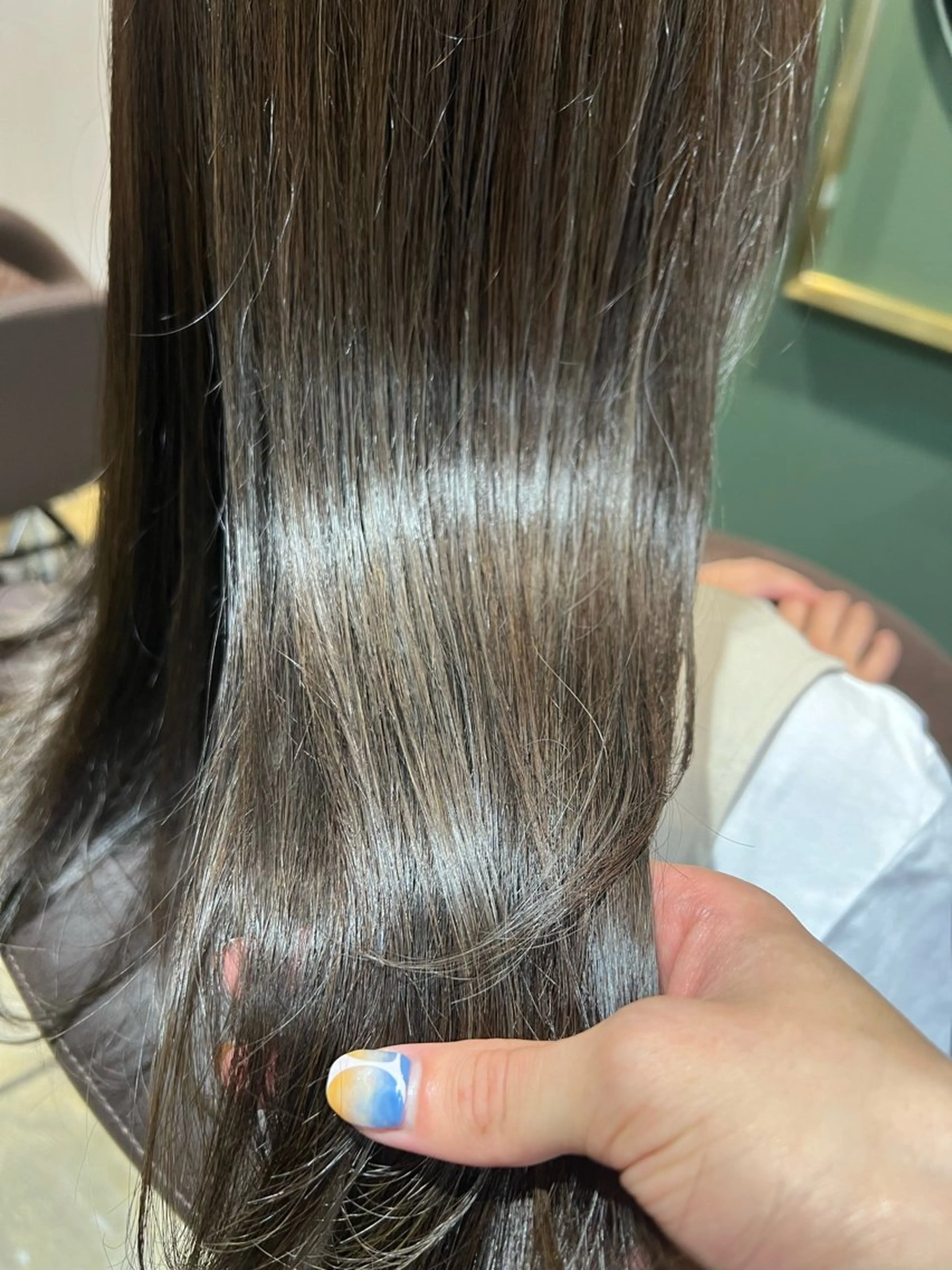 ロング カラー グレージュ ハイライトカラー ハイライト カラースペシャリスト しょう🧑🏼‍🎨のヘアスタイル
