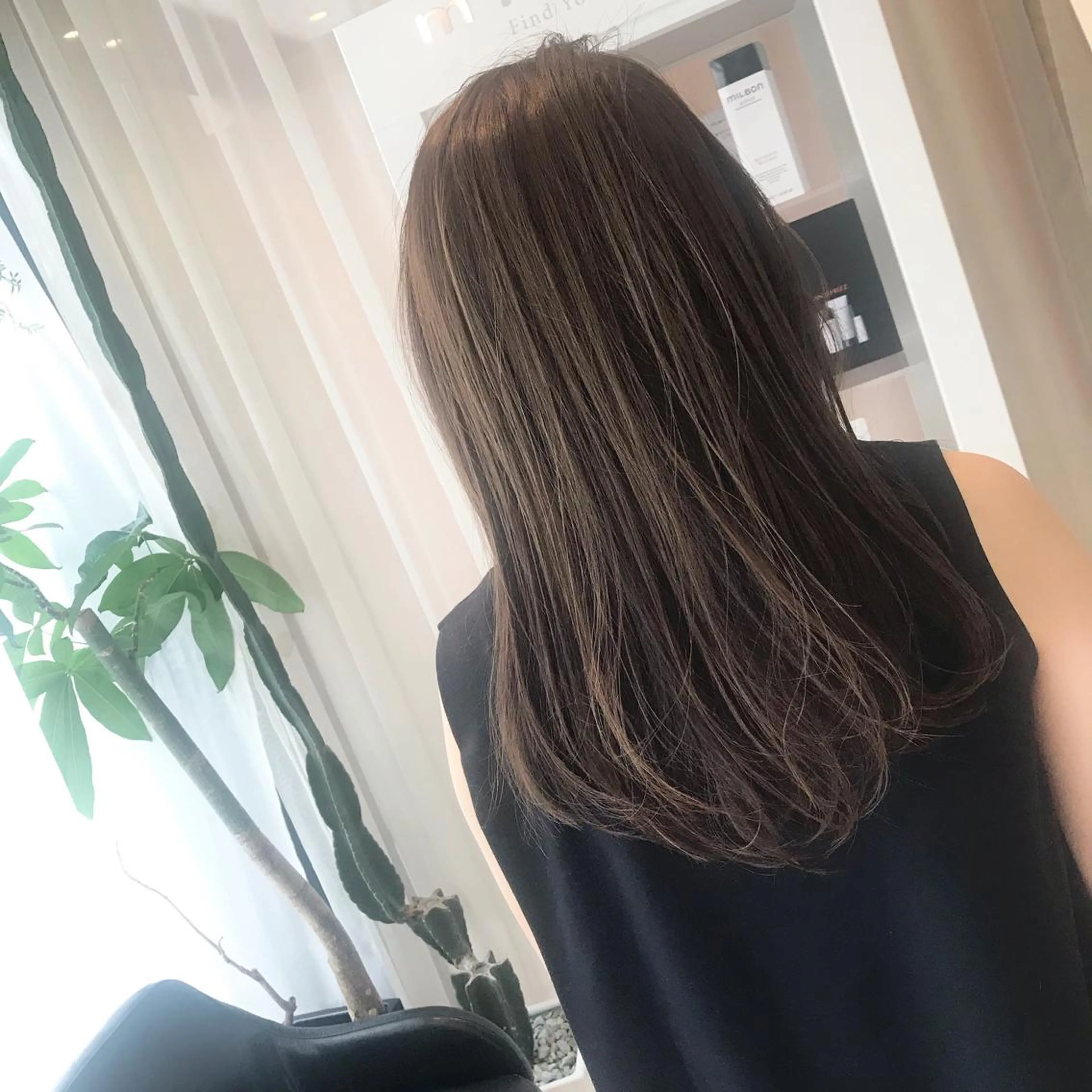 ロング 松村 由莉香/ カラー/髪質改善のヘアスタイル