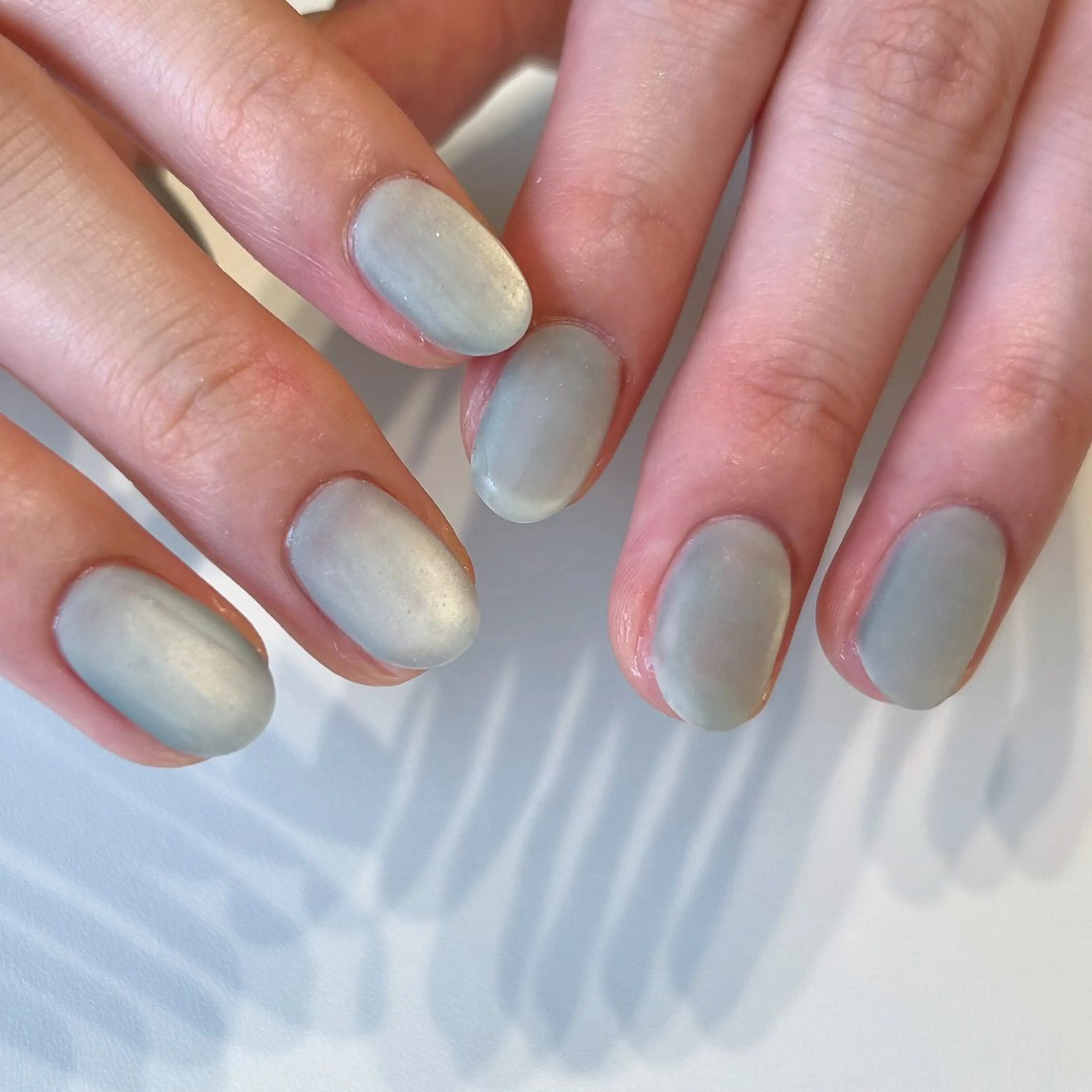 ネイル マグネットネイル マットネイル ハンドネイル tenoteno nailのネイルデザイン