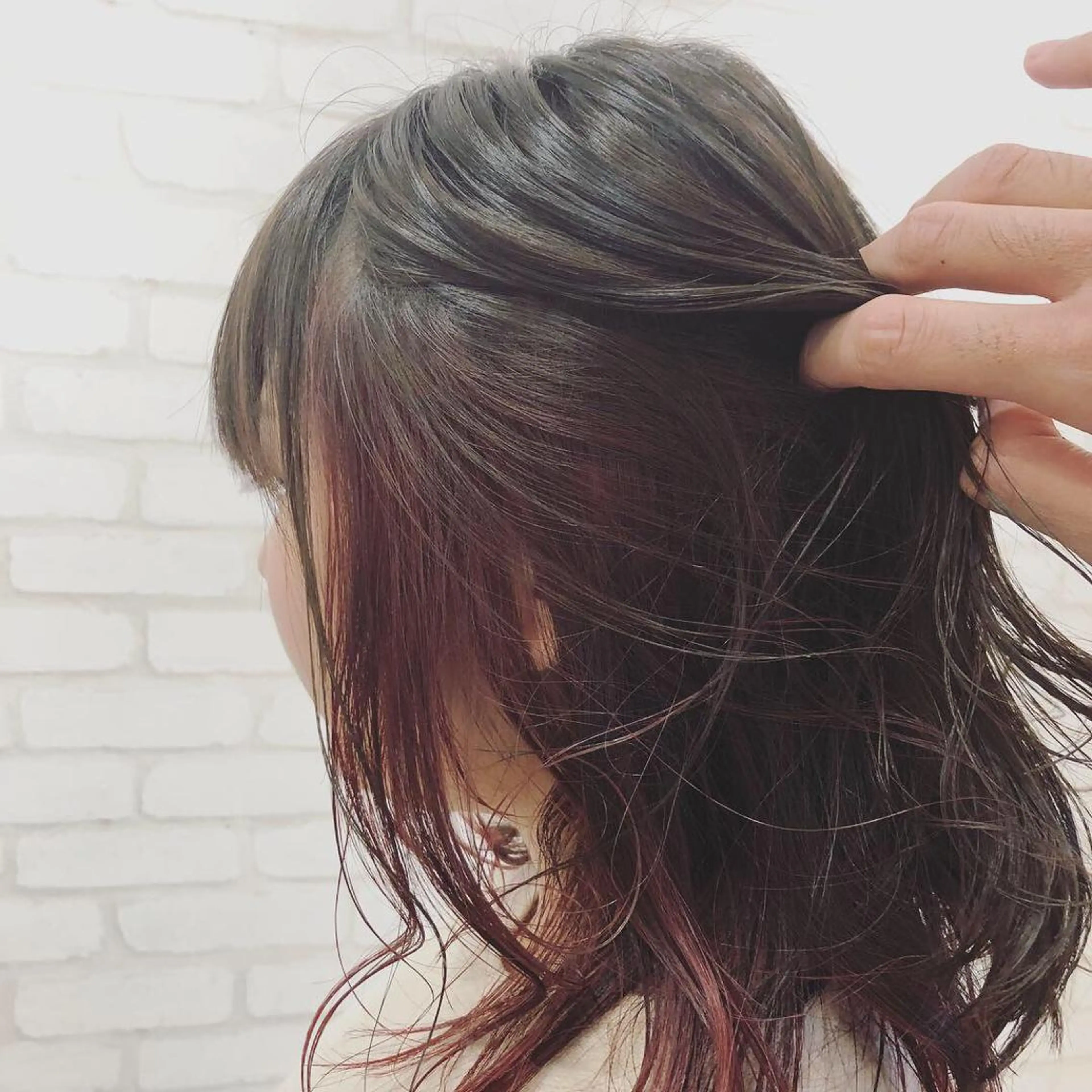 ミディアム カラー PoNy所属・本間 隼人のヘアスタイル