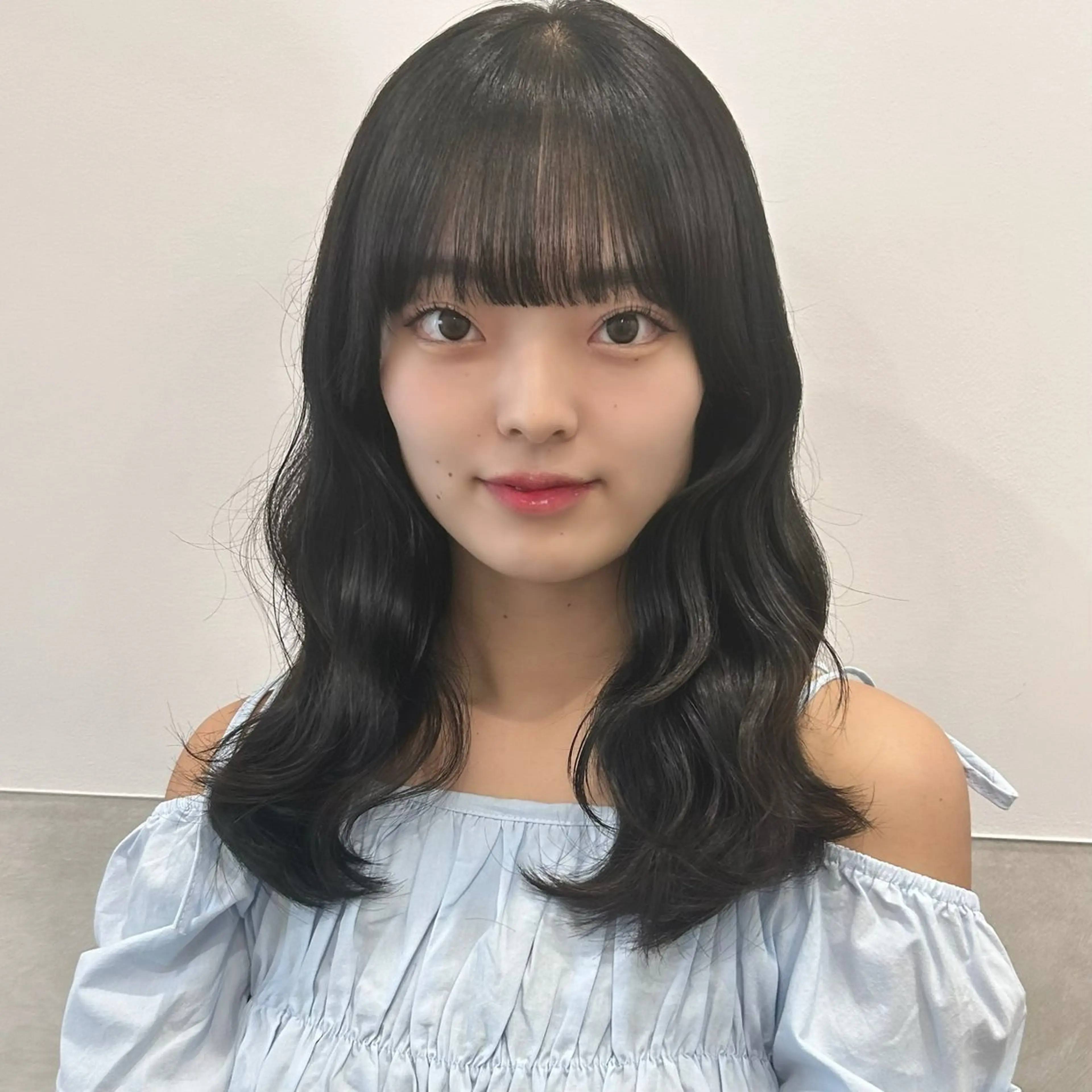 セミロング カラー カット ヘアカラー トリートメント レイヤー/艶カラー/ Natsuho💞のヘアスタイル